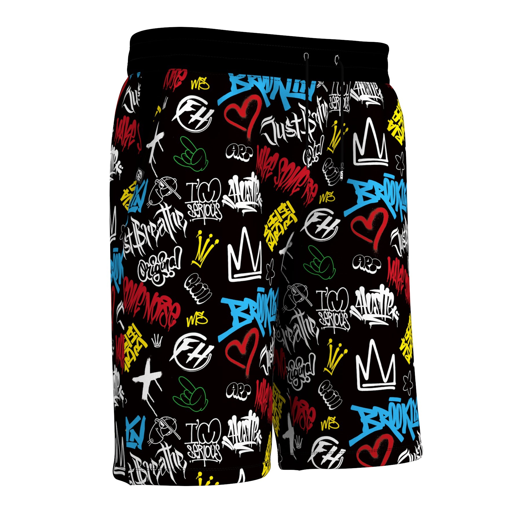 Graffiti Pattern Shorts