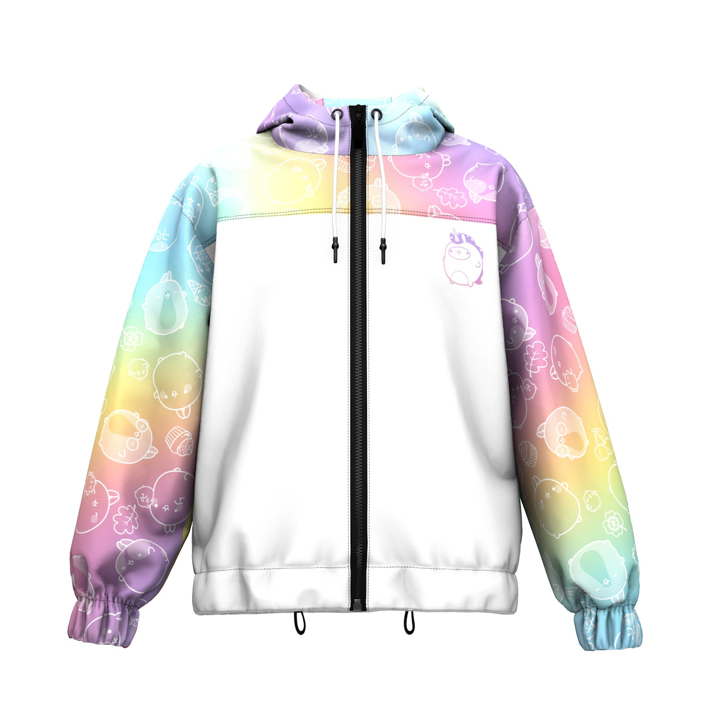 Unicorn Rainbow Windbreaker