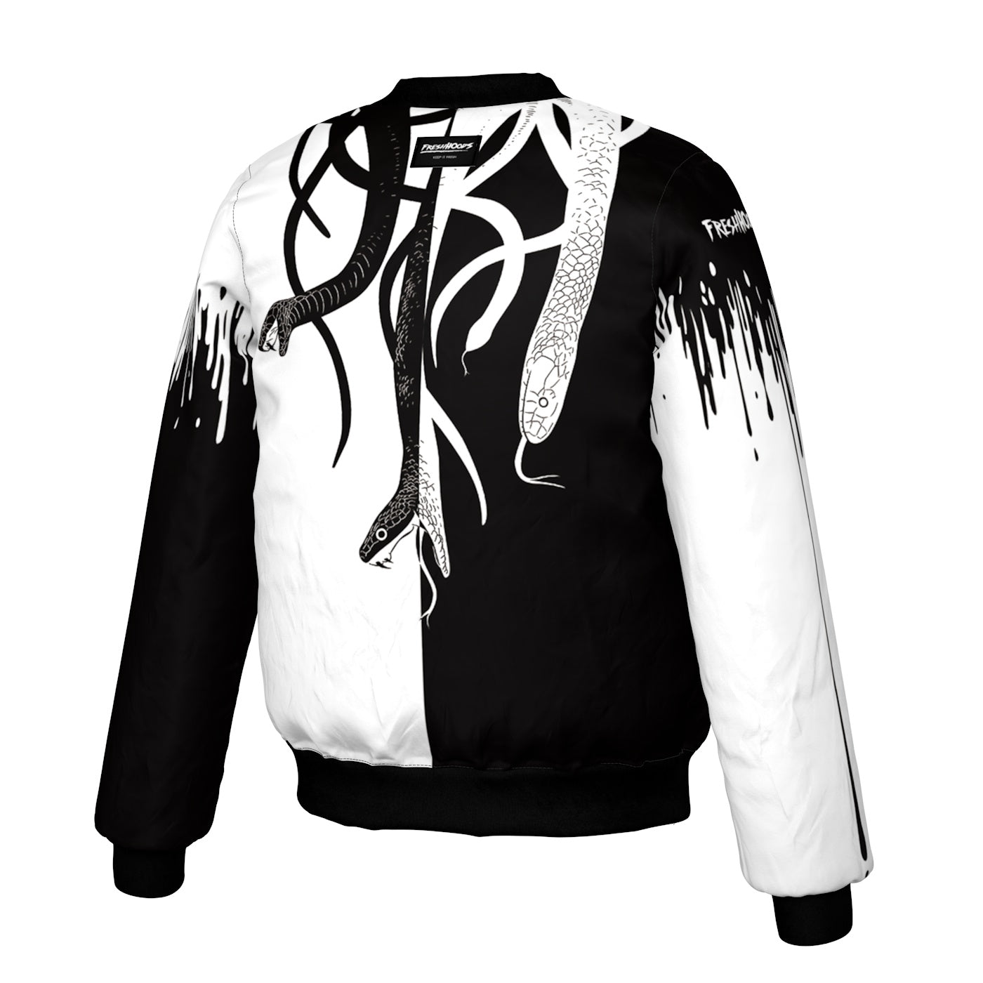 Snake Attack Bomber Jacket