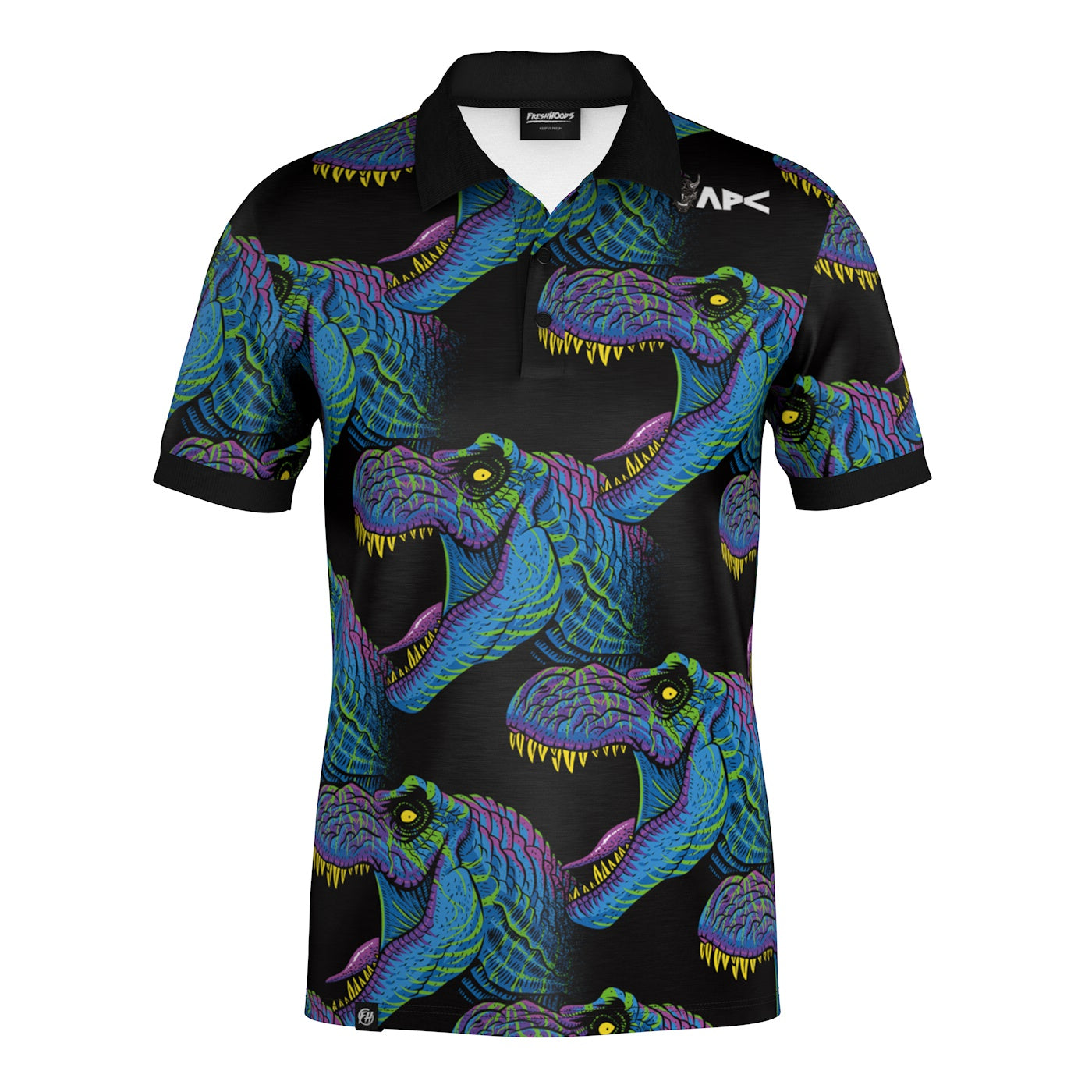 Rex Pattern Polo Shirt