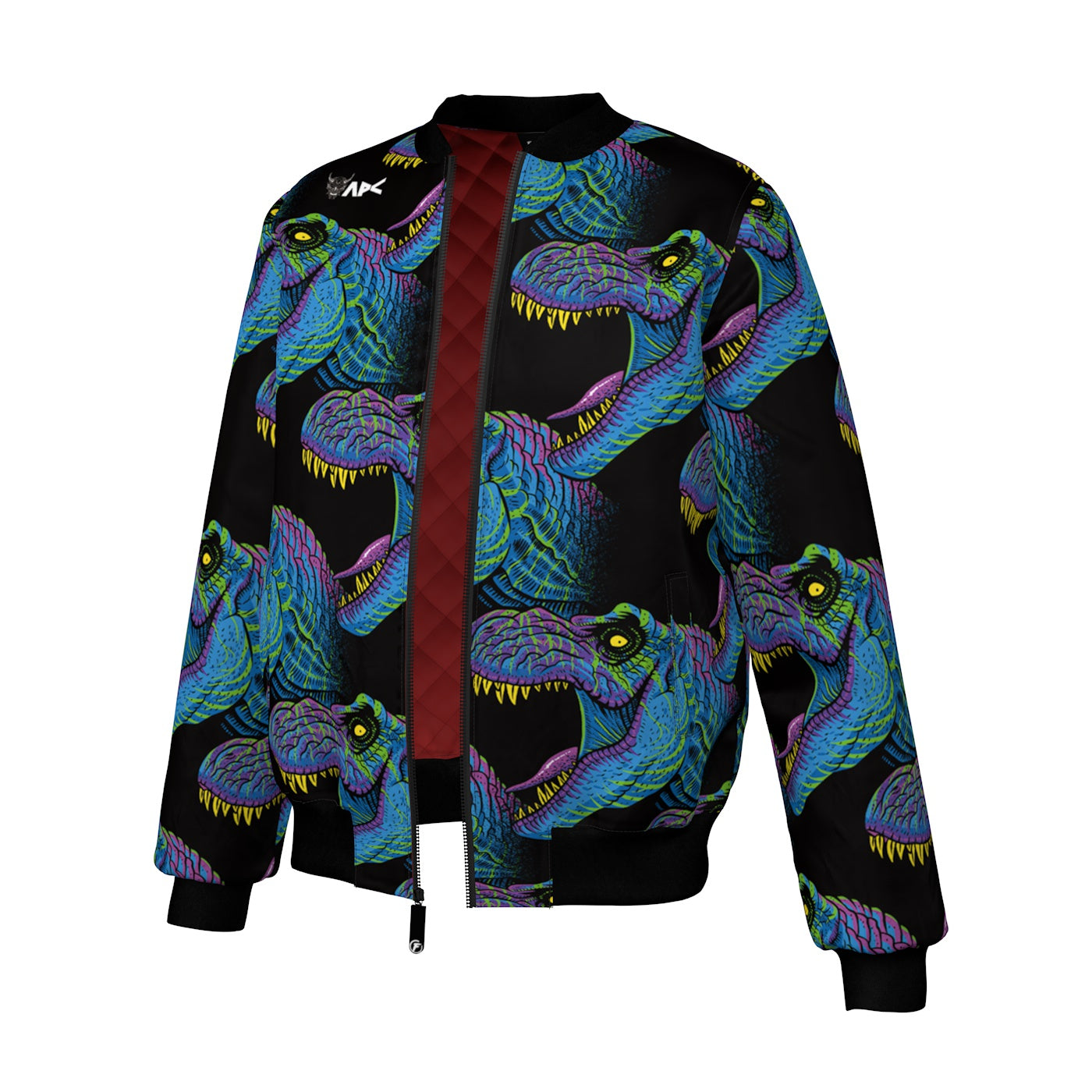 Rex Pattern Bomber Jacket