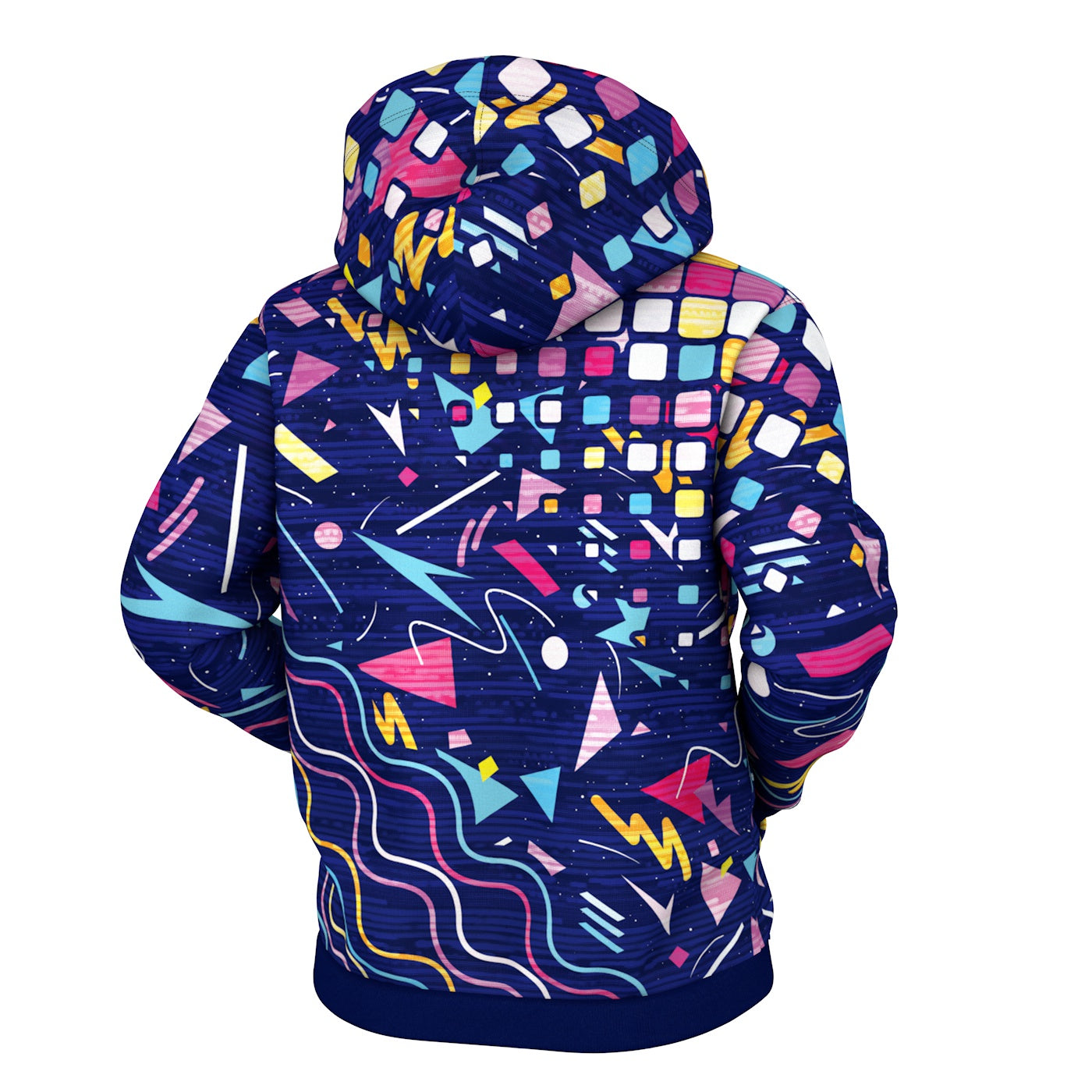 Dizzy Shapes Zip Up Hoodie