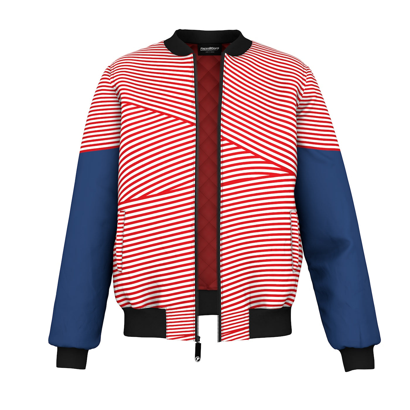 Stripes And Stars Bomber Jacket