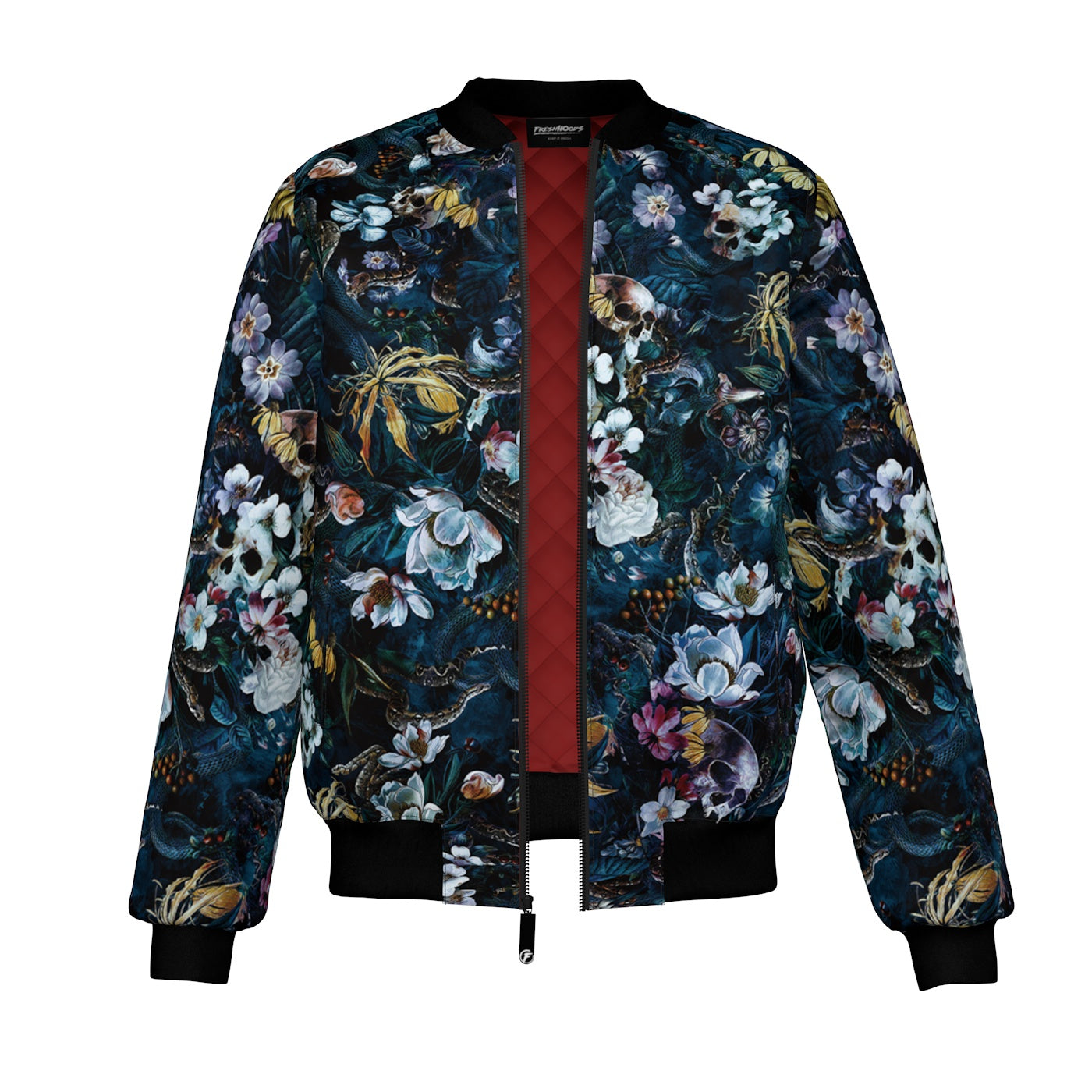 Deserted Garden Bomber Jacket