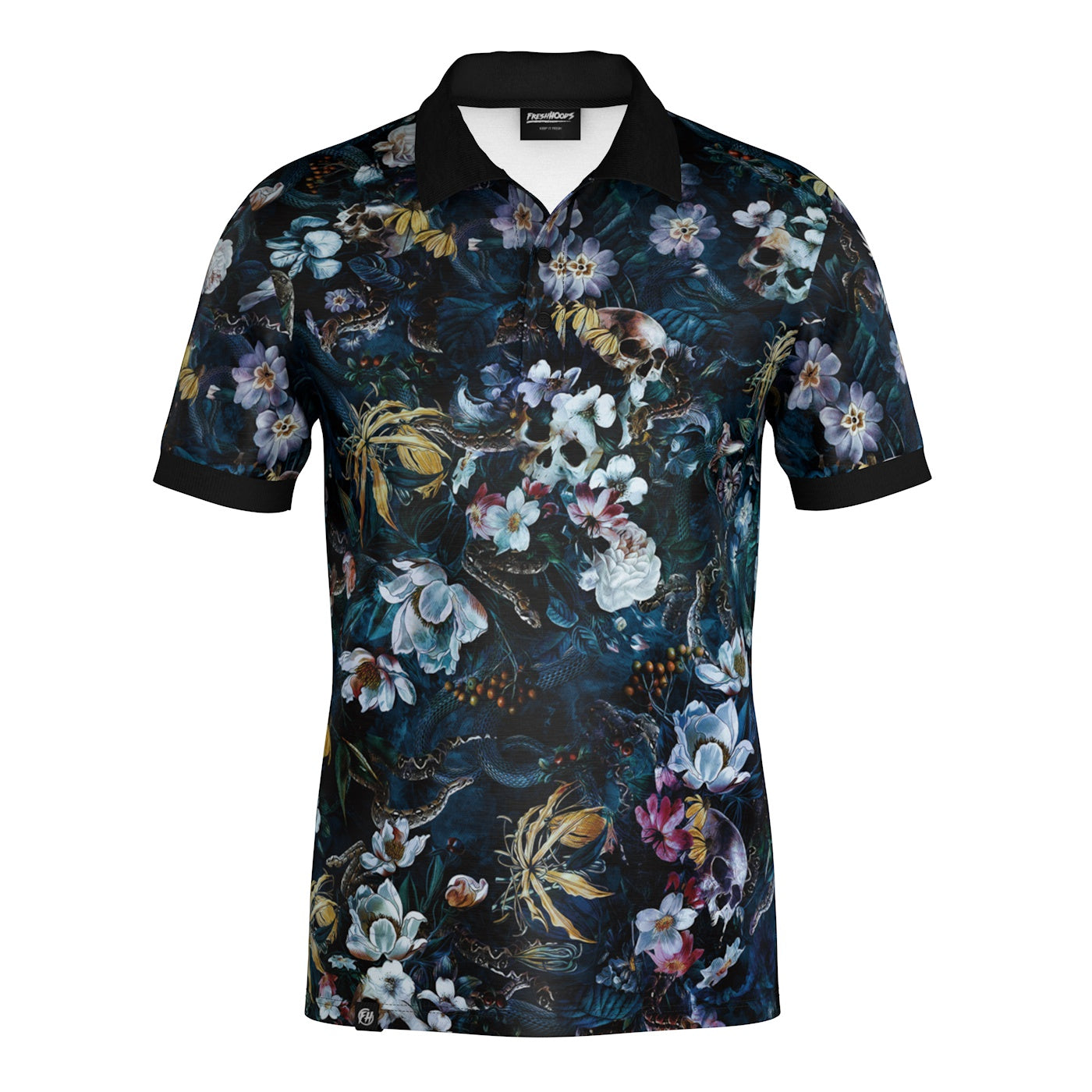 Deserted Garden Polo Shirt