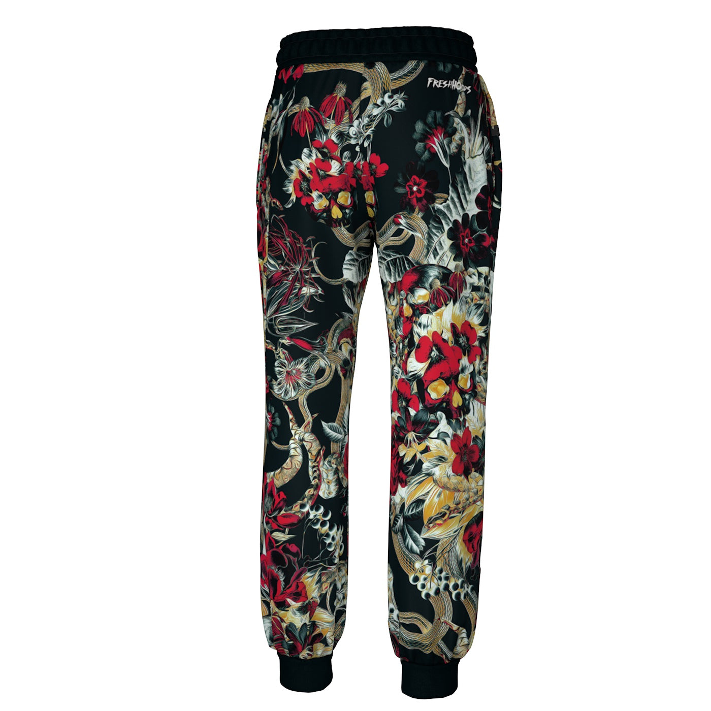 Crimson Bloom Sweatpants