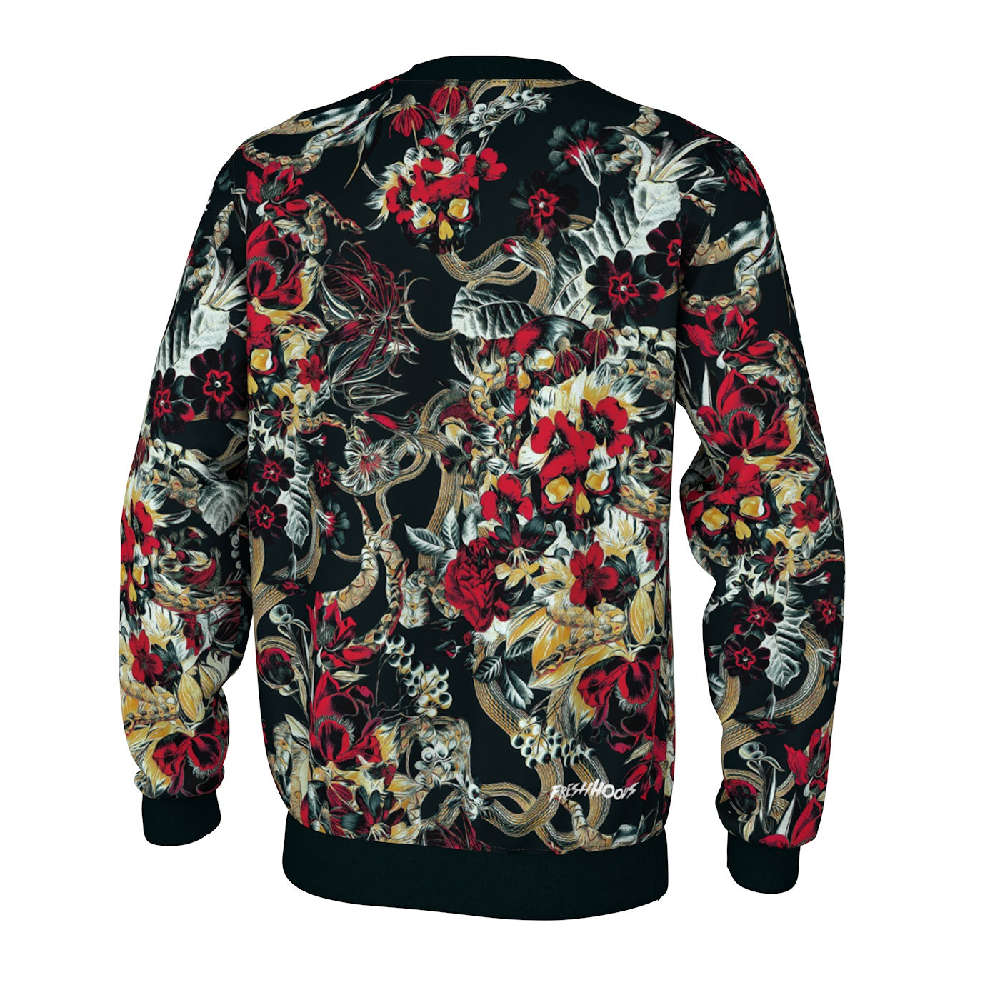 Crimson Bloom Sweatshirt