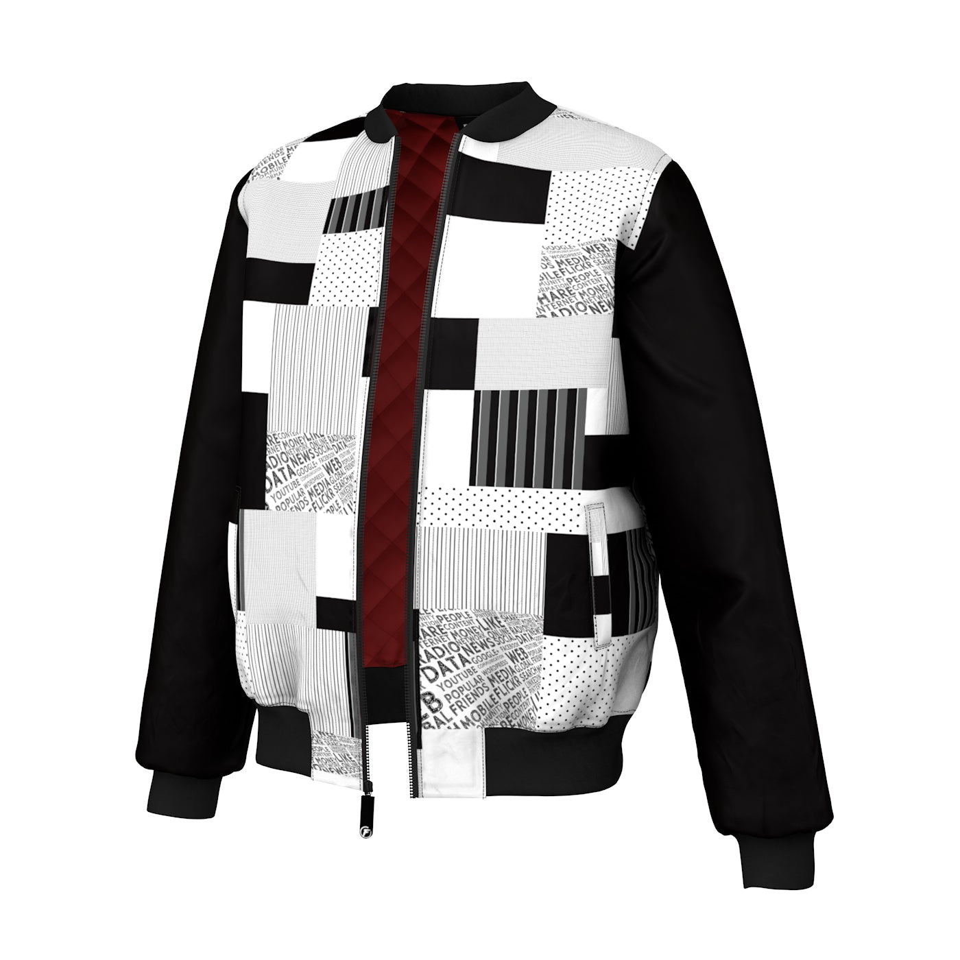 Splitted Bomber Jacket