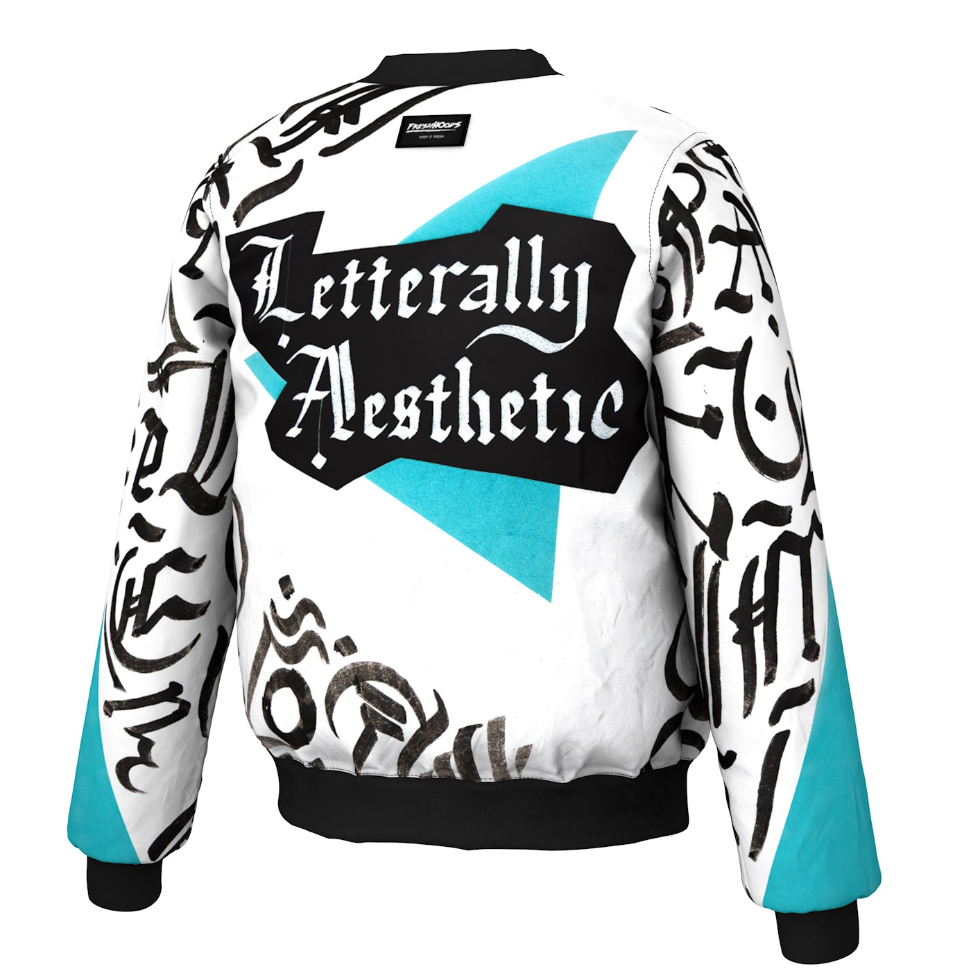 Letterally Aesthetic Bomber Jacket