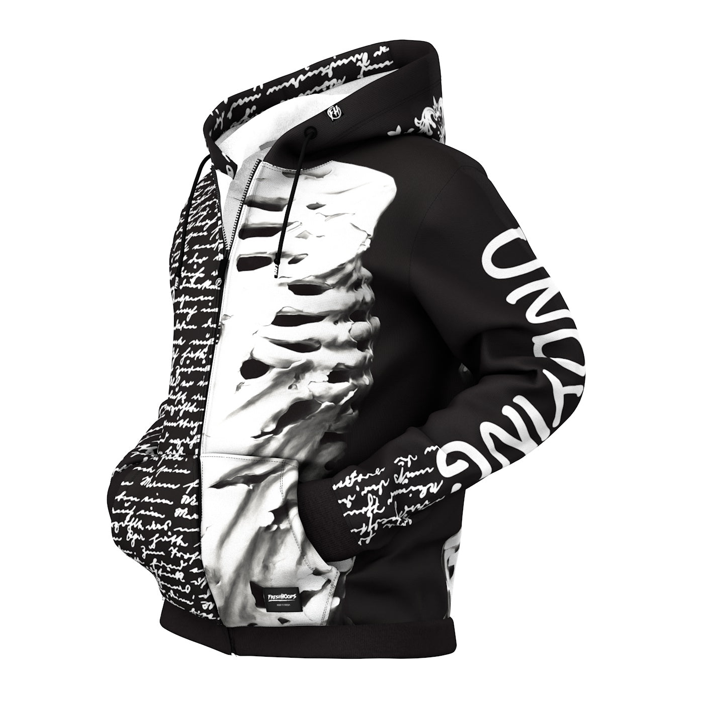 Undying Zip Up Hoodie