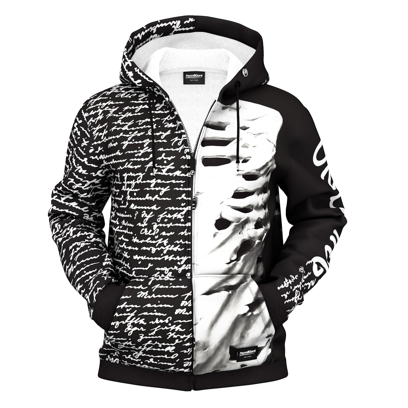 Undying Zip Up Hoodie