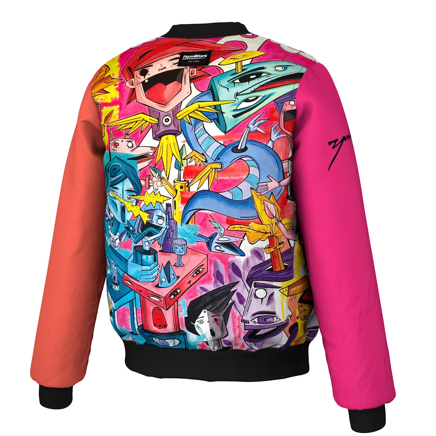 Thunderous Power Bomber Jacket