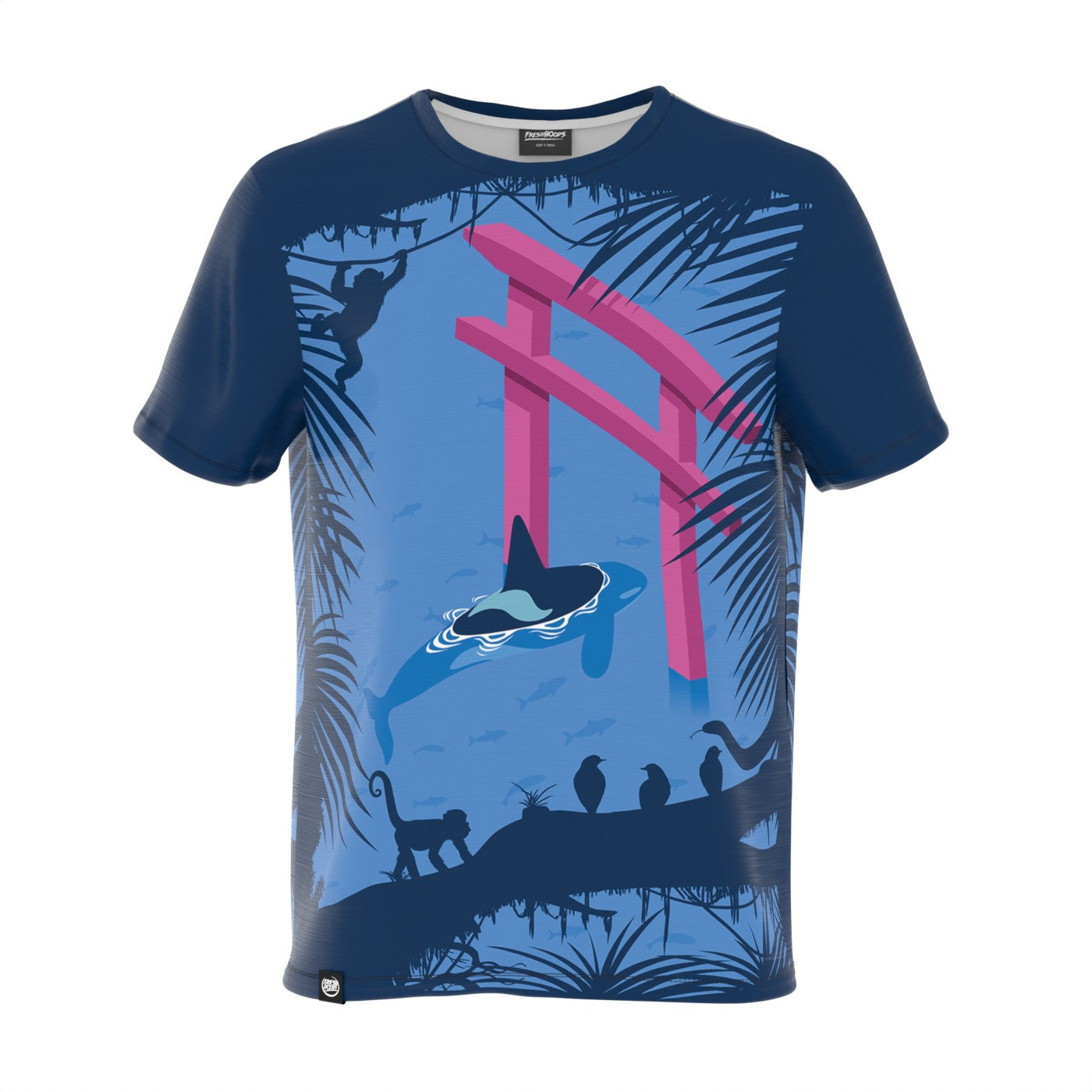 Killer Whale Torii T-Shirt