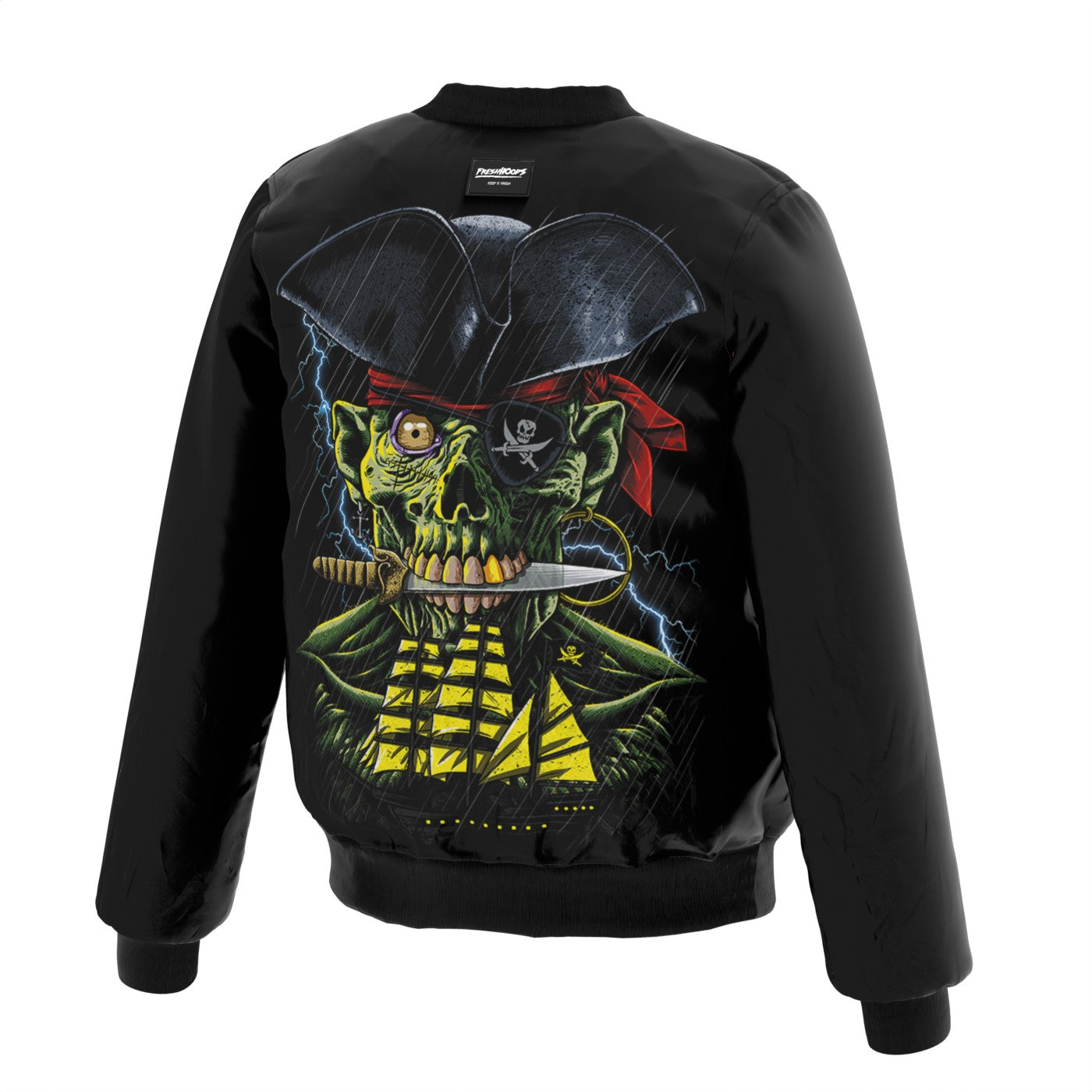 Pirate Zombie Bomber Jacket