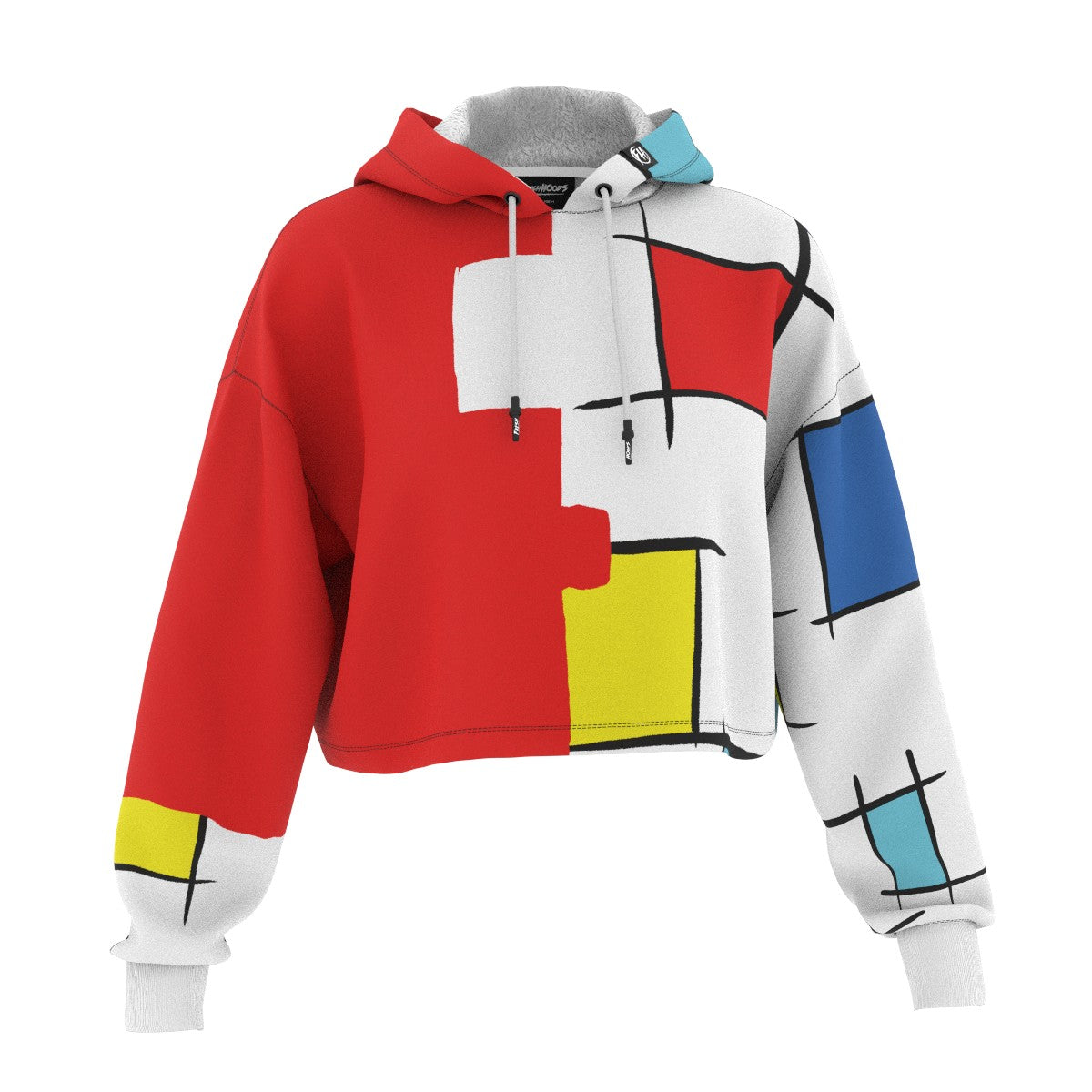 Token Of Personality Cropped Hoodie