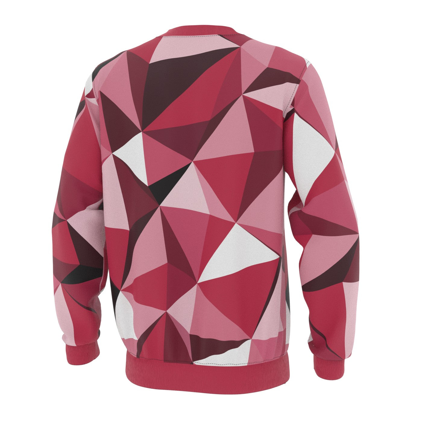 Cubes Magenta Sweatshirt