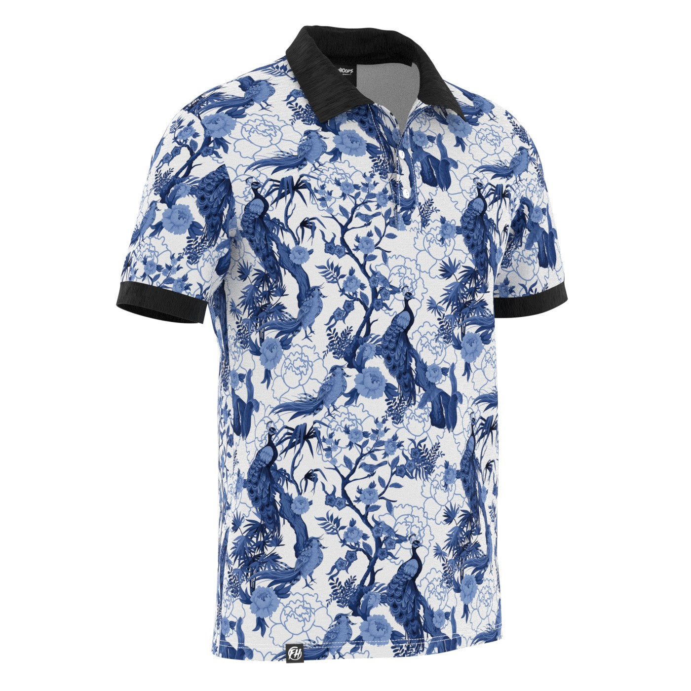 Peacock Polo Shirt