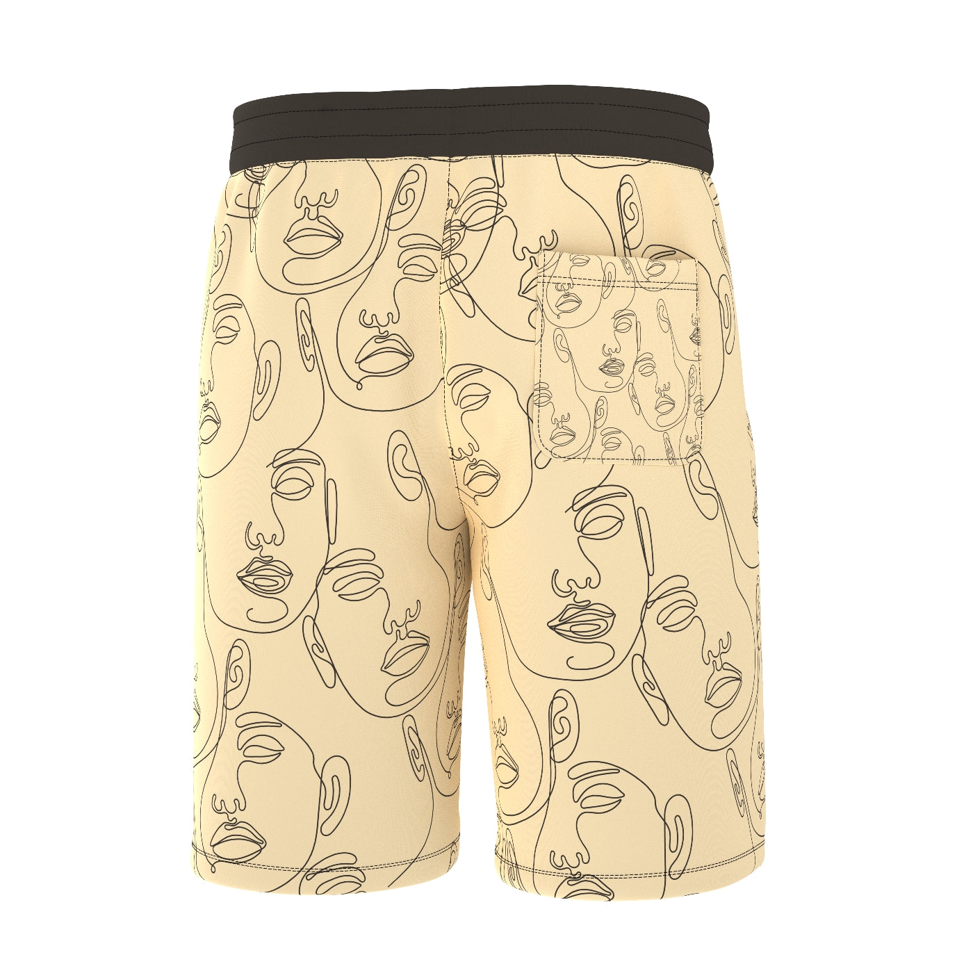 Line Face Shorts