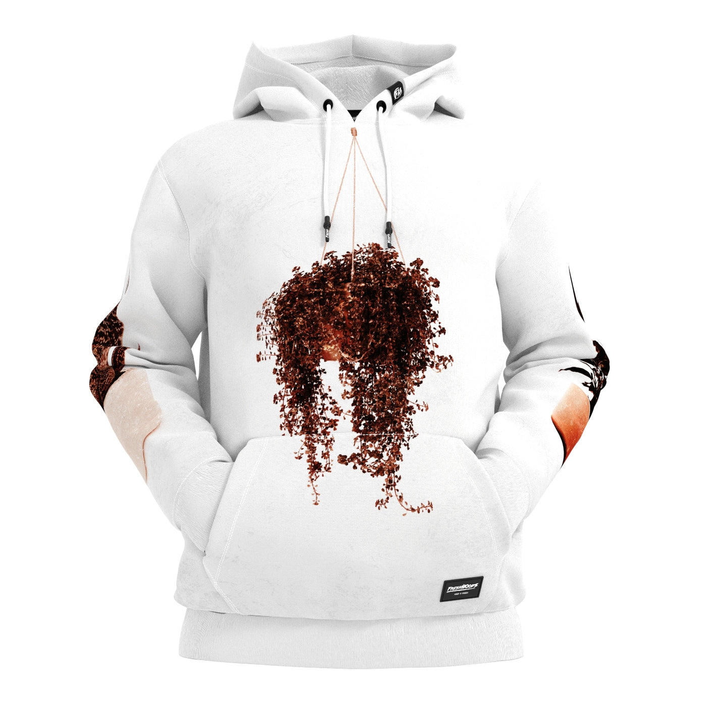 Brown Plants Hoodie