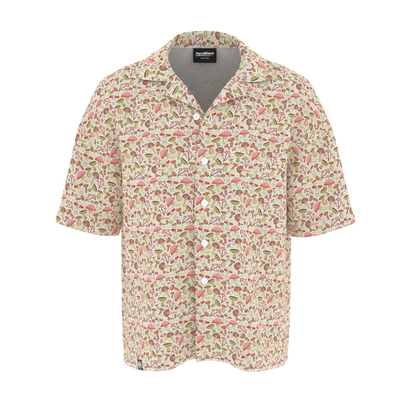 Mushroom Oversized Button Shirt