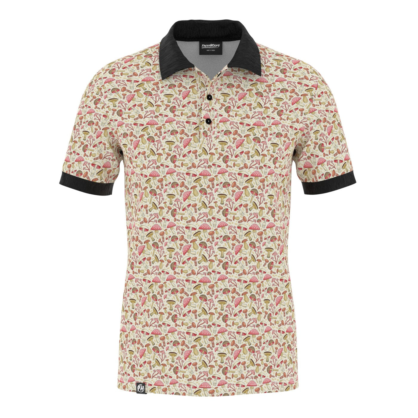 Mushroom Polo Shirt