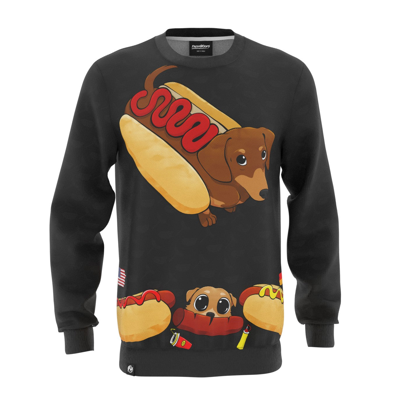 Hot Dog Sweatshirt