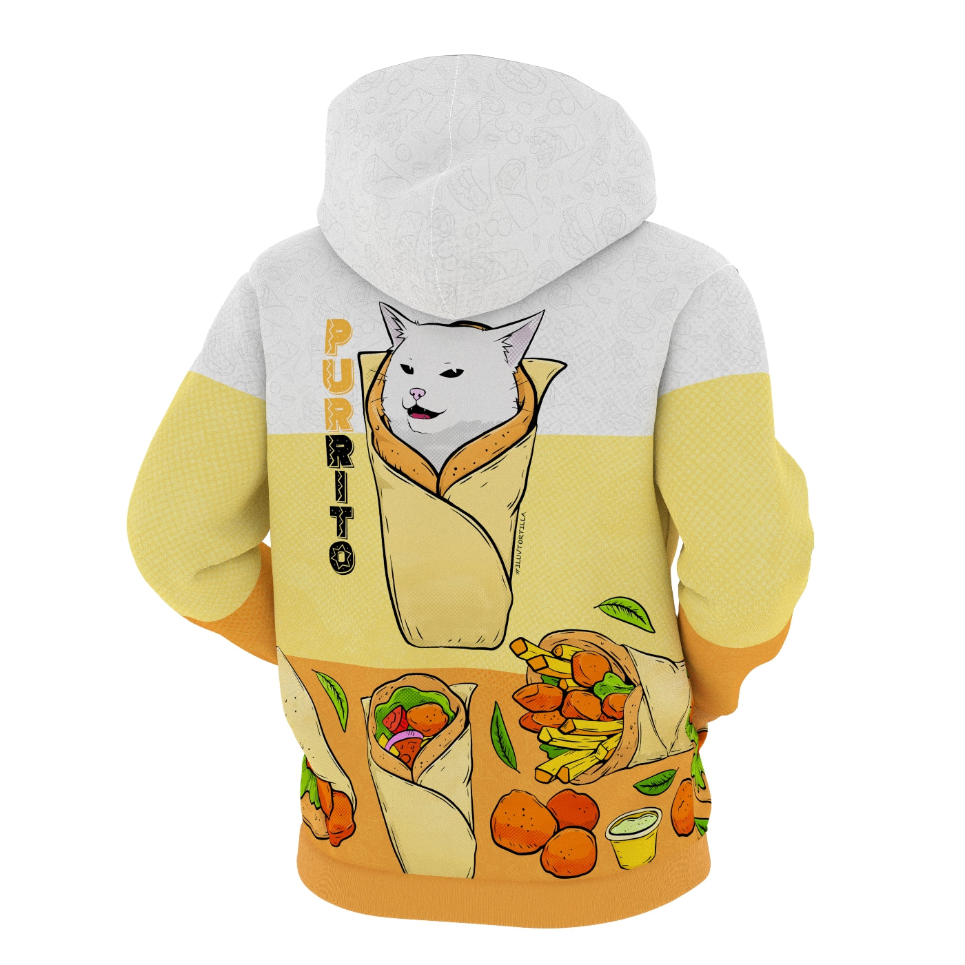 Purrito Zip Up Hoodie