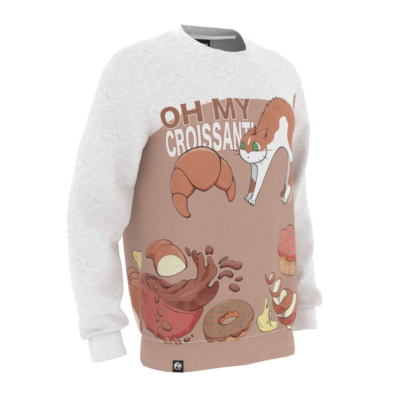 Croissant Twin Sweatshirt