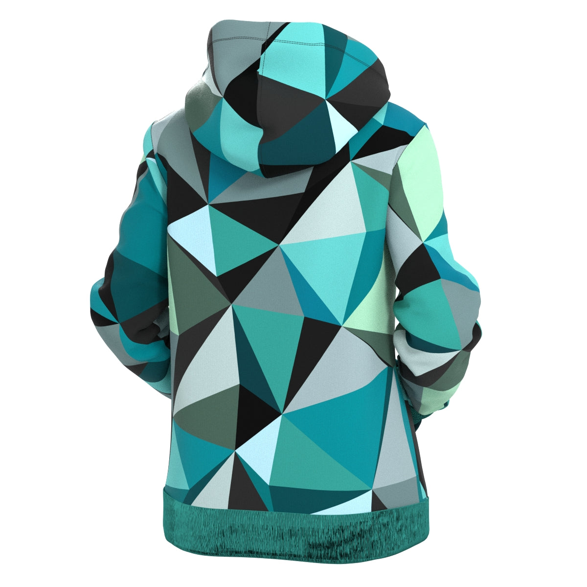 Cubes Forest Women Hoodie