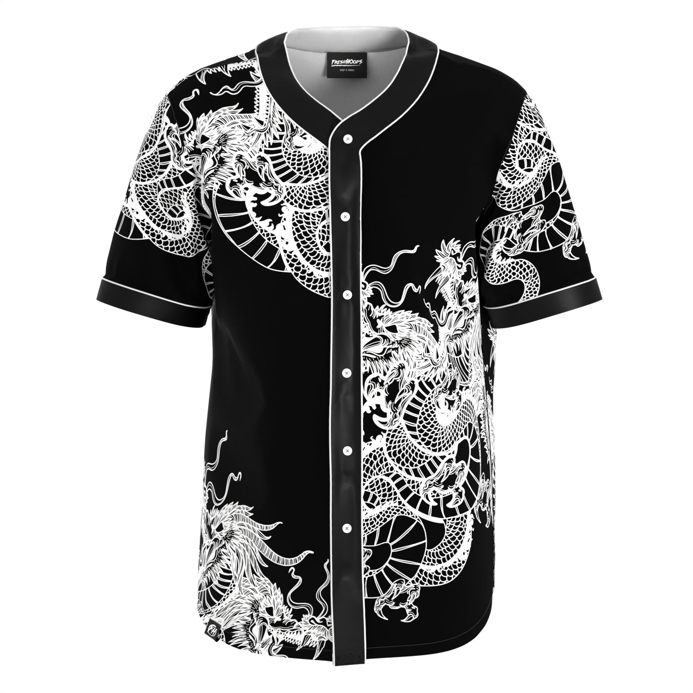 Black-n-white Dragons Jersey