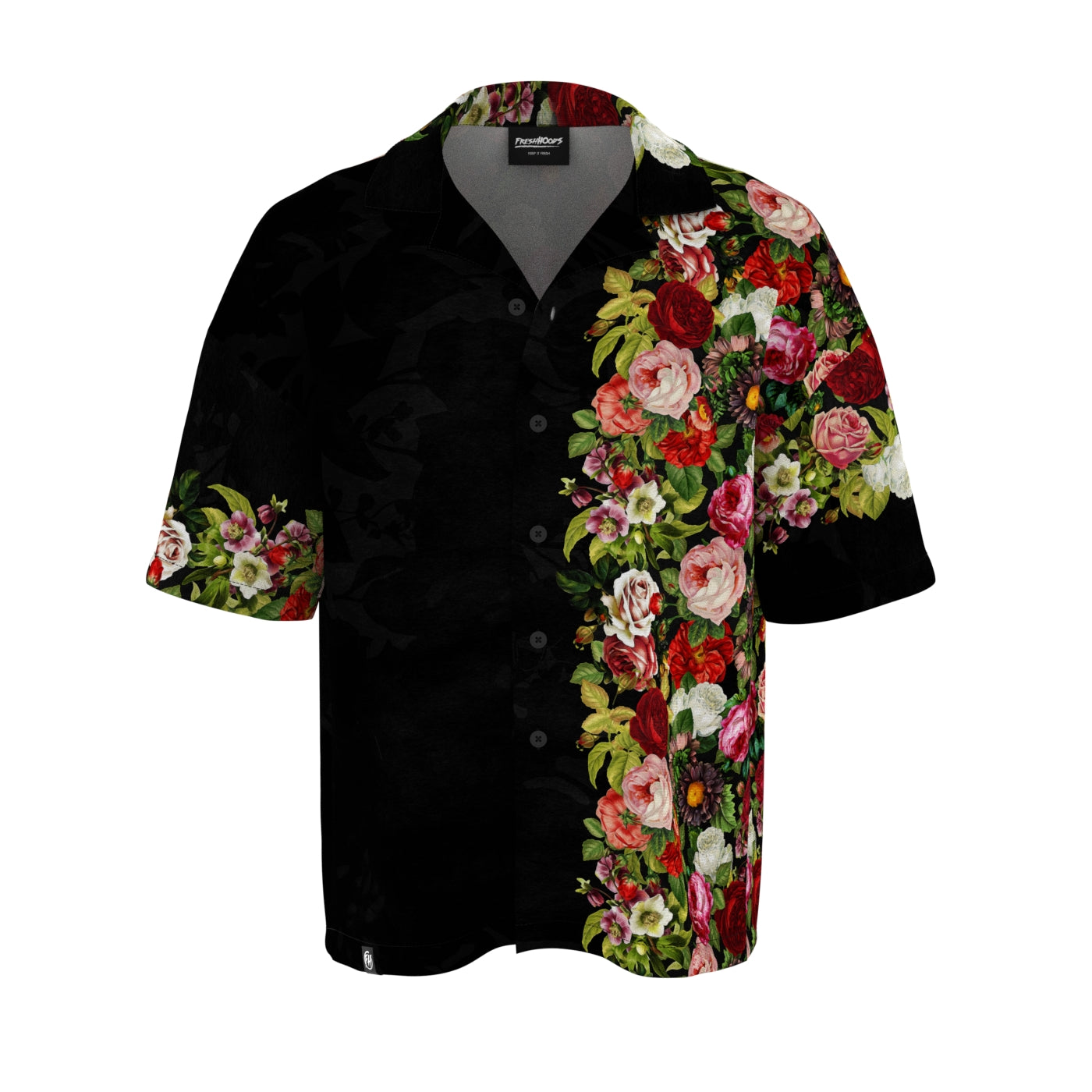 My Secret Garden Oversized Button Shirt