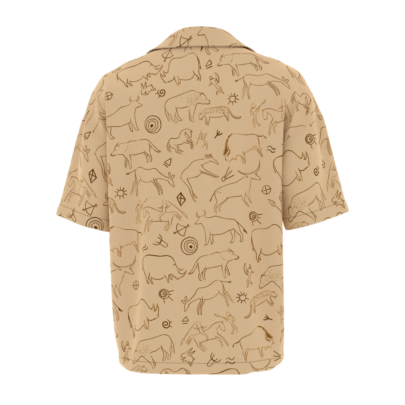 Ancient Times Oversized Button Shirt