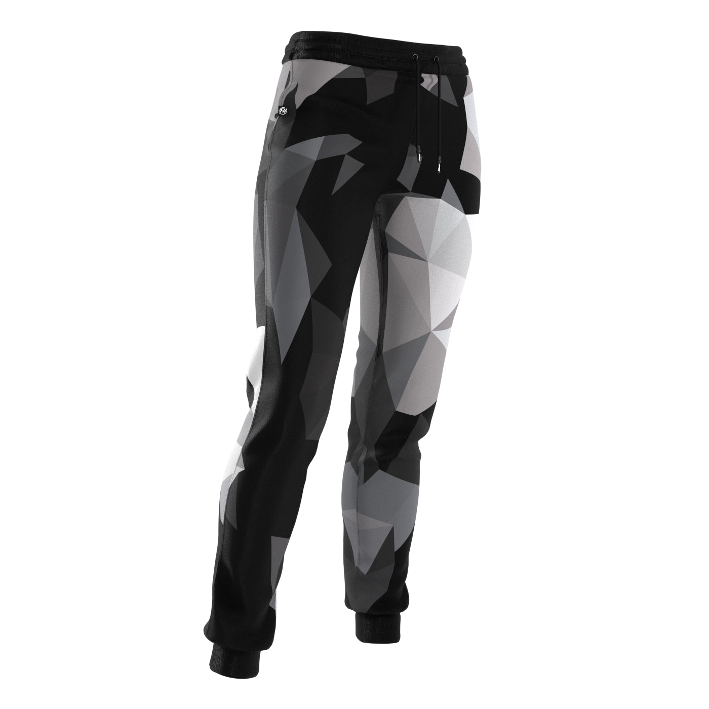 Cubes Black Women Sweatpants