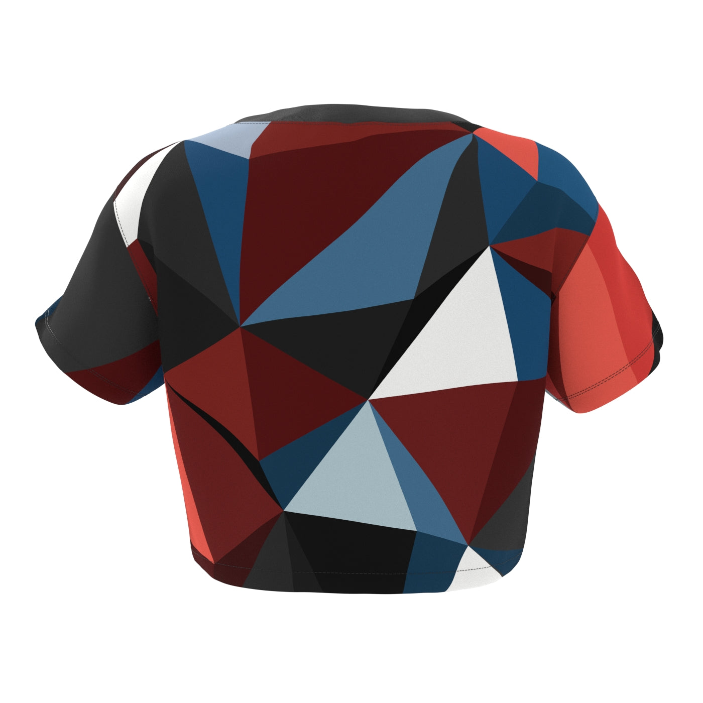 Cubes Sunset Crop Top