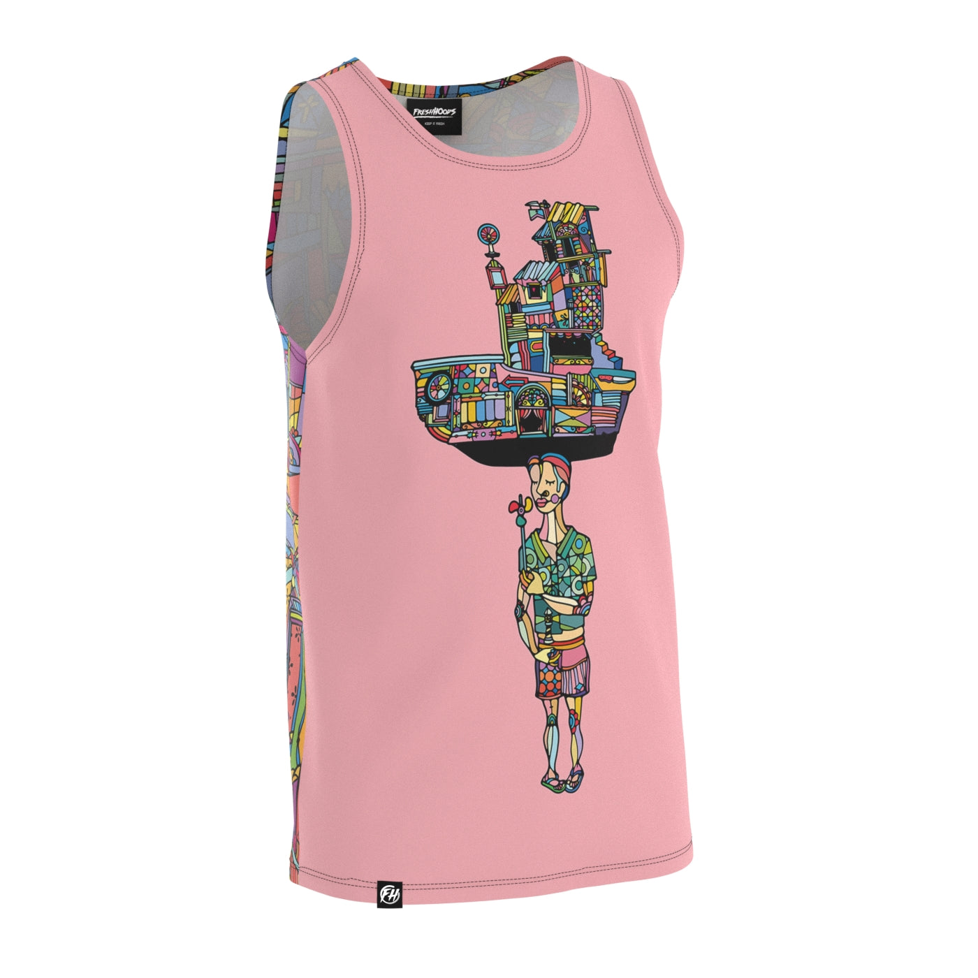 Olindo Pink Tank Top