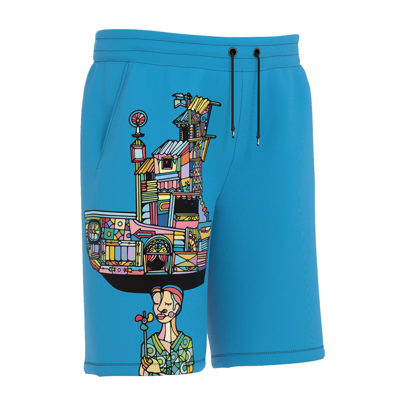 Olindo Blue Shorts