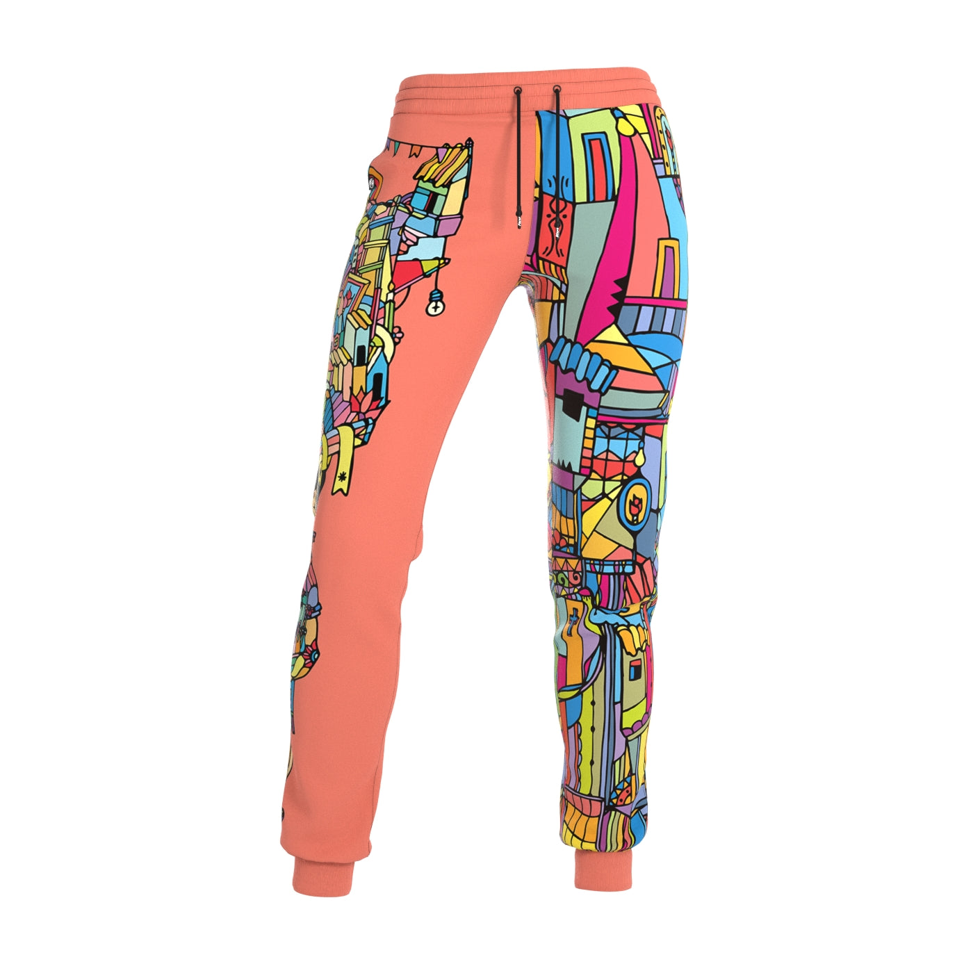 Porta Peach Women Sweatpants