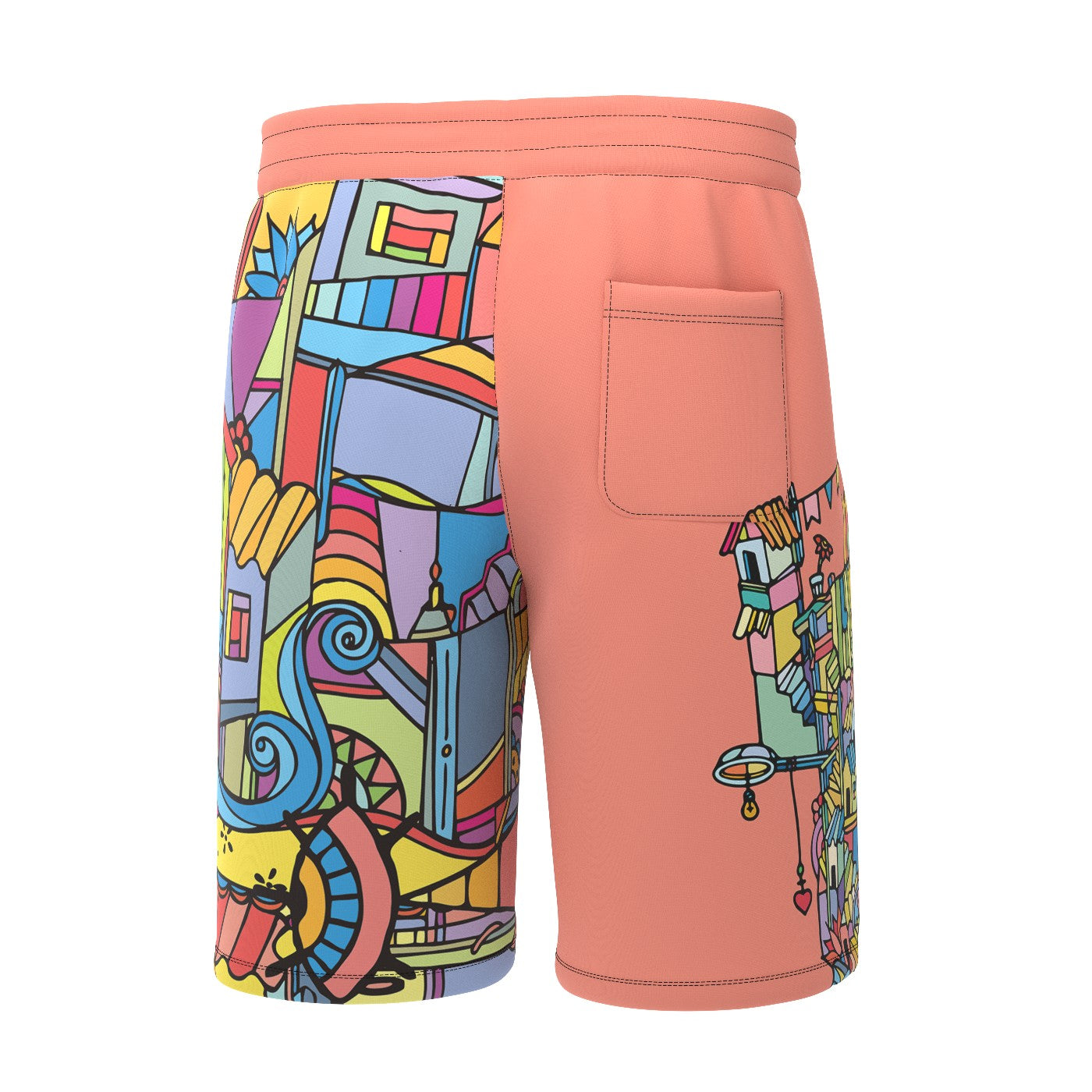 Porta Peach Shorts