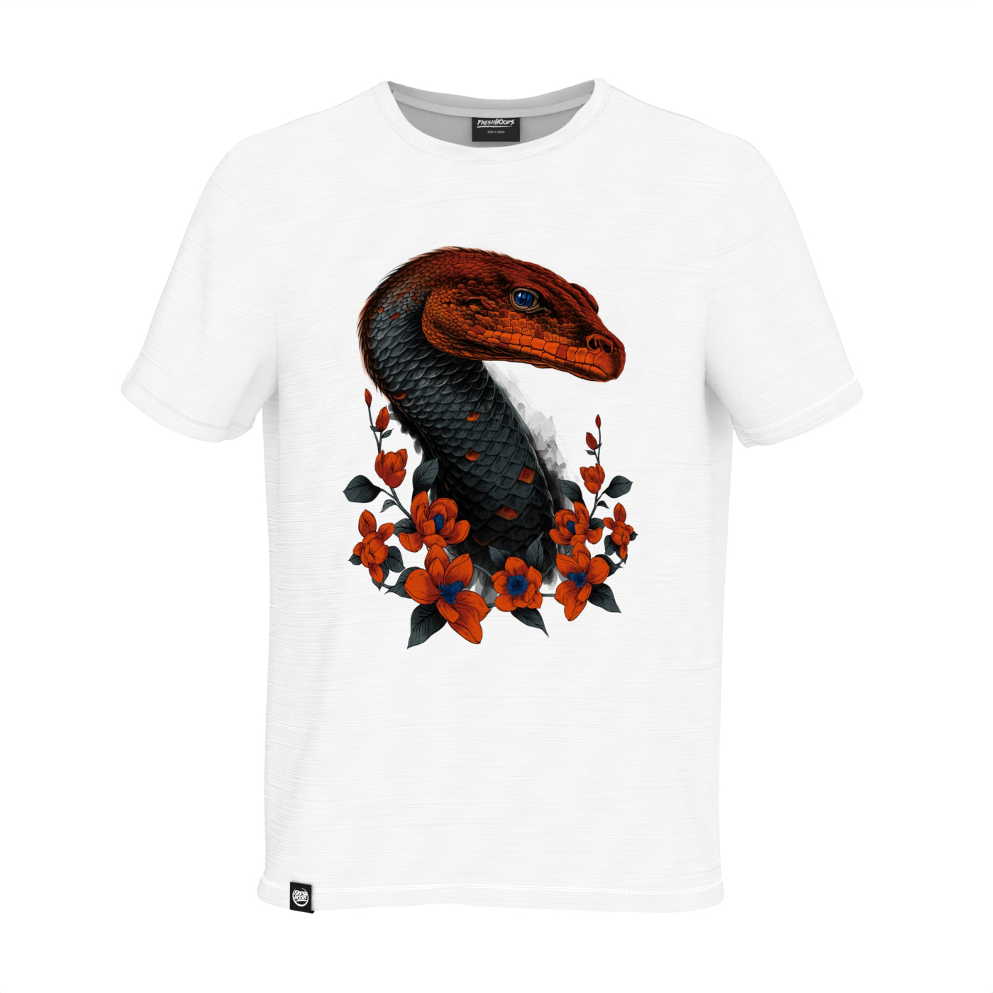 Snake'n'flowers T-Shirt