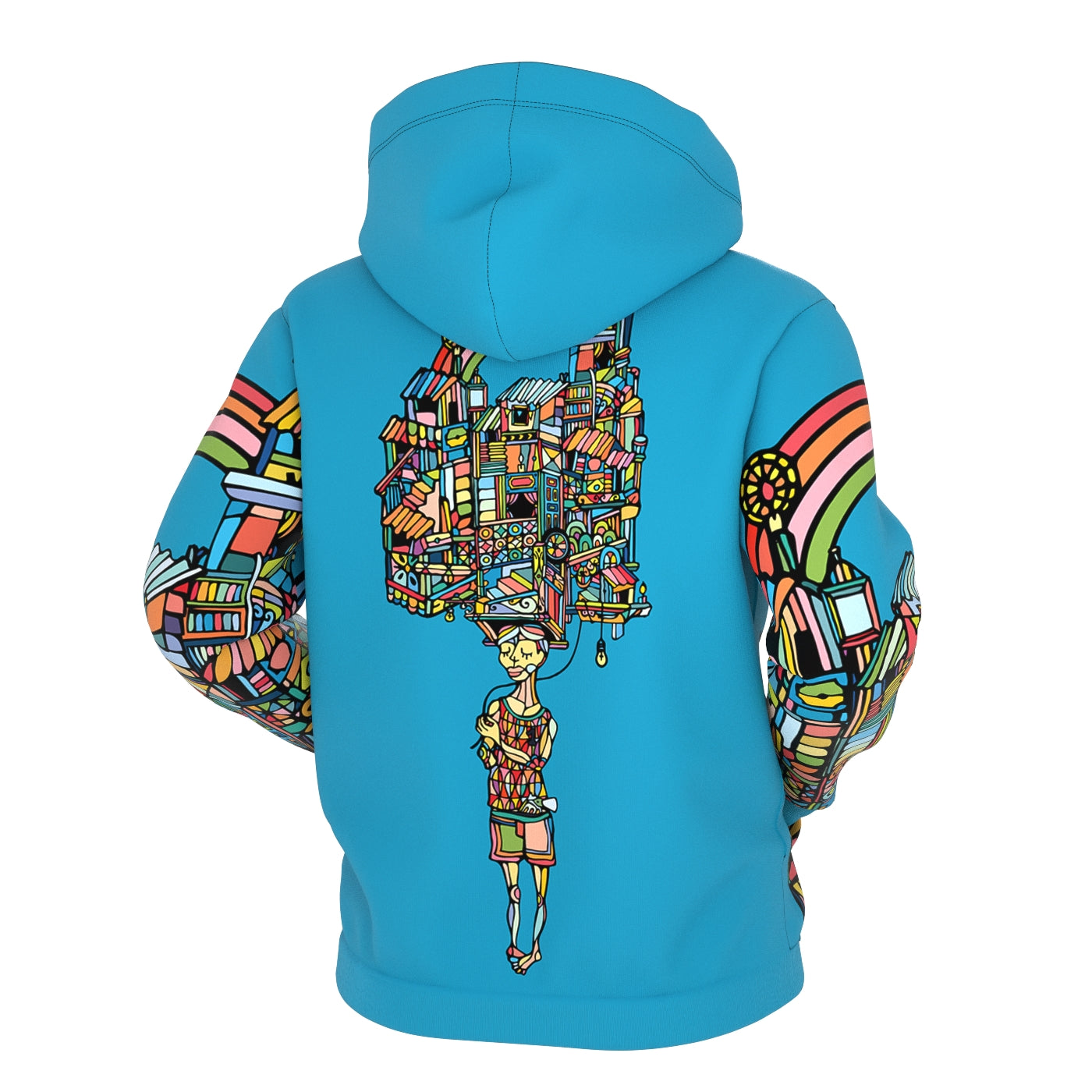 Rainboy Blue Zip Up Hoodie