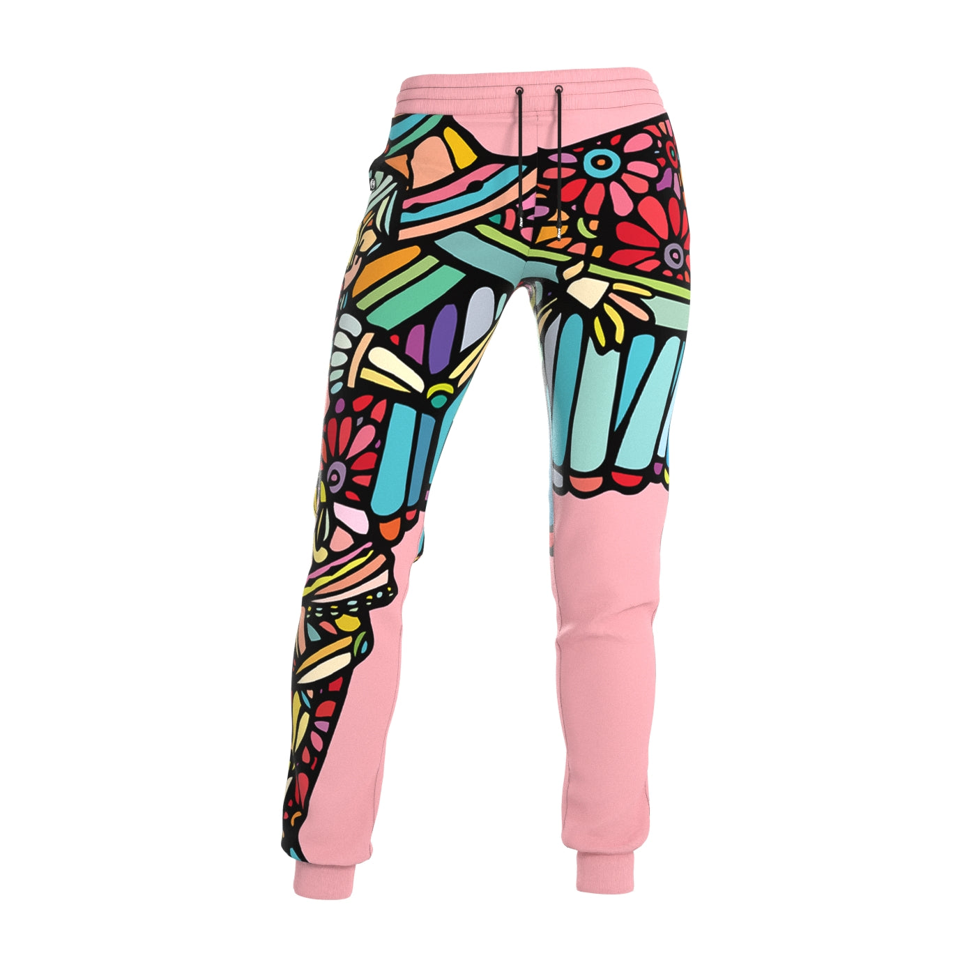 Swan Flowers Women Sweatpants