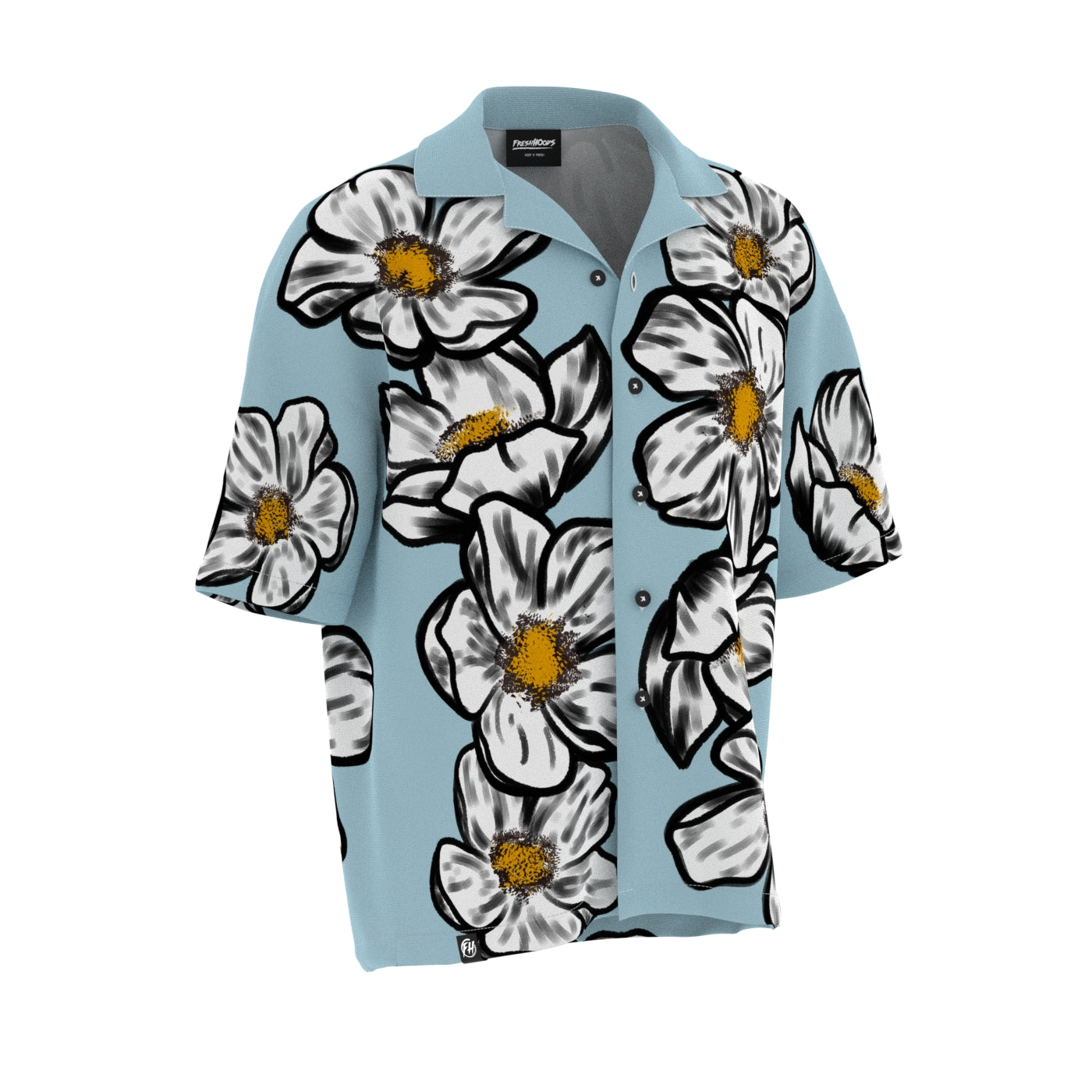 I Can Buy Myself Flowers Oversized Button Shirt