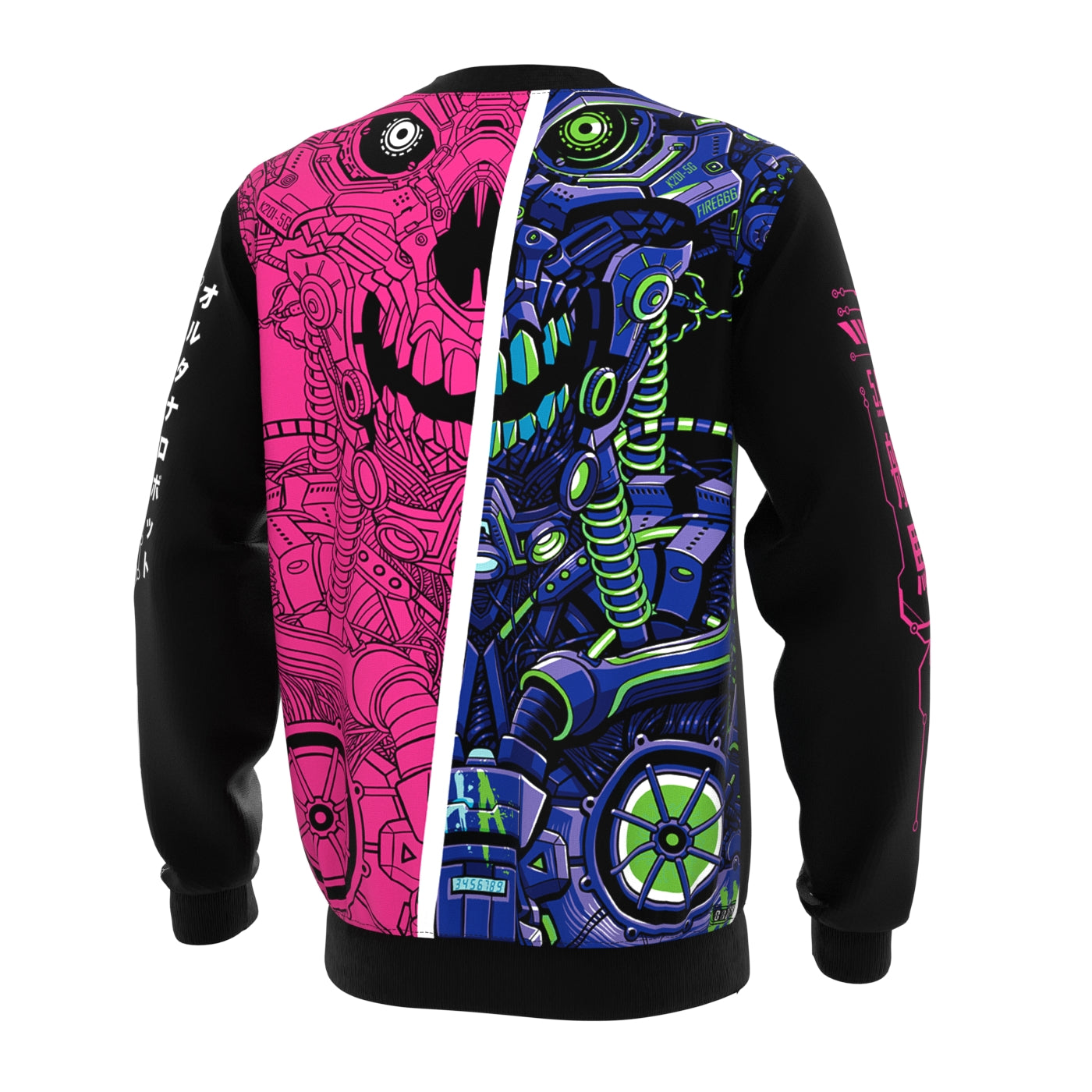 Robotic Skull Sweatshirt