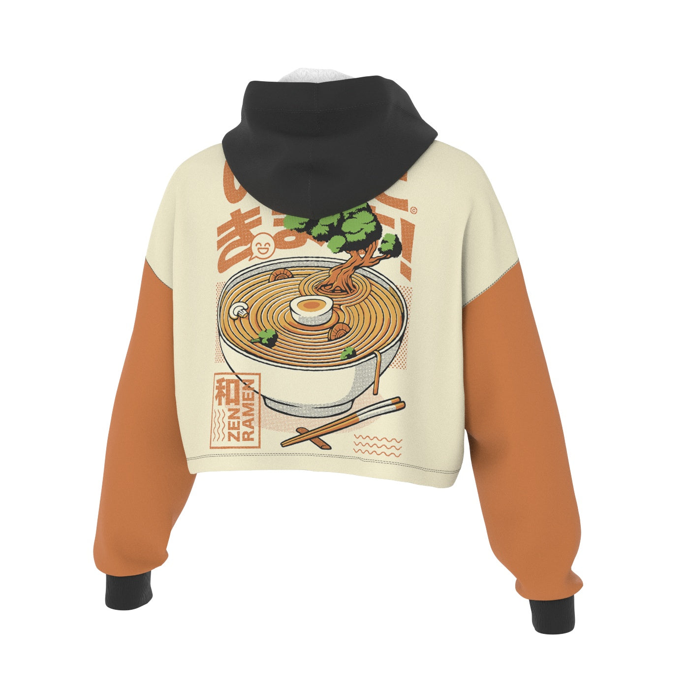 Bonsai Cropped Hoodie