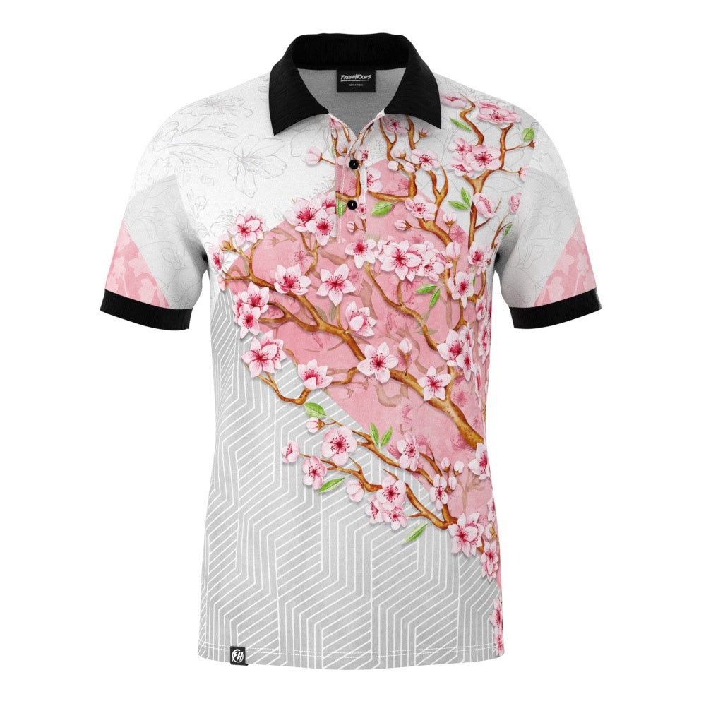 Cherry Chic Polo Shirt