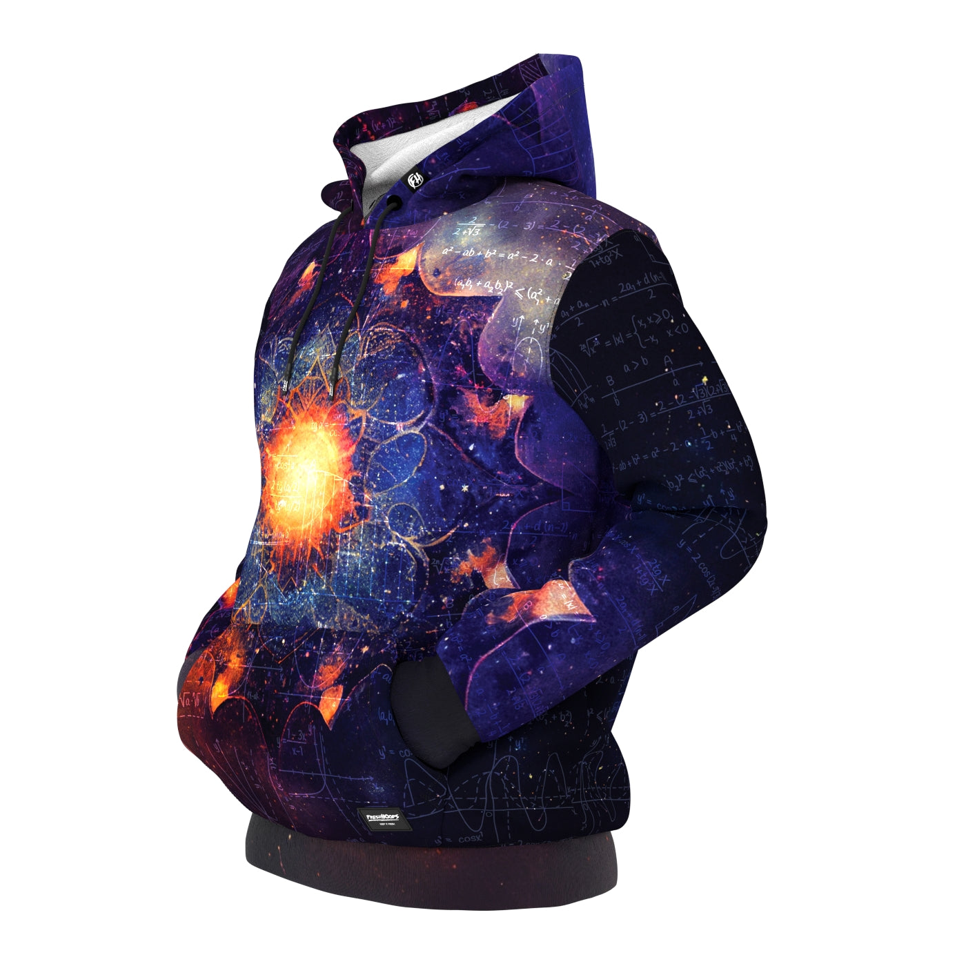 Purple Mandala Math Hoodie