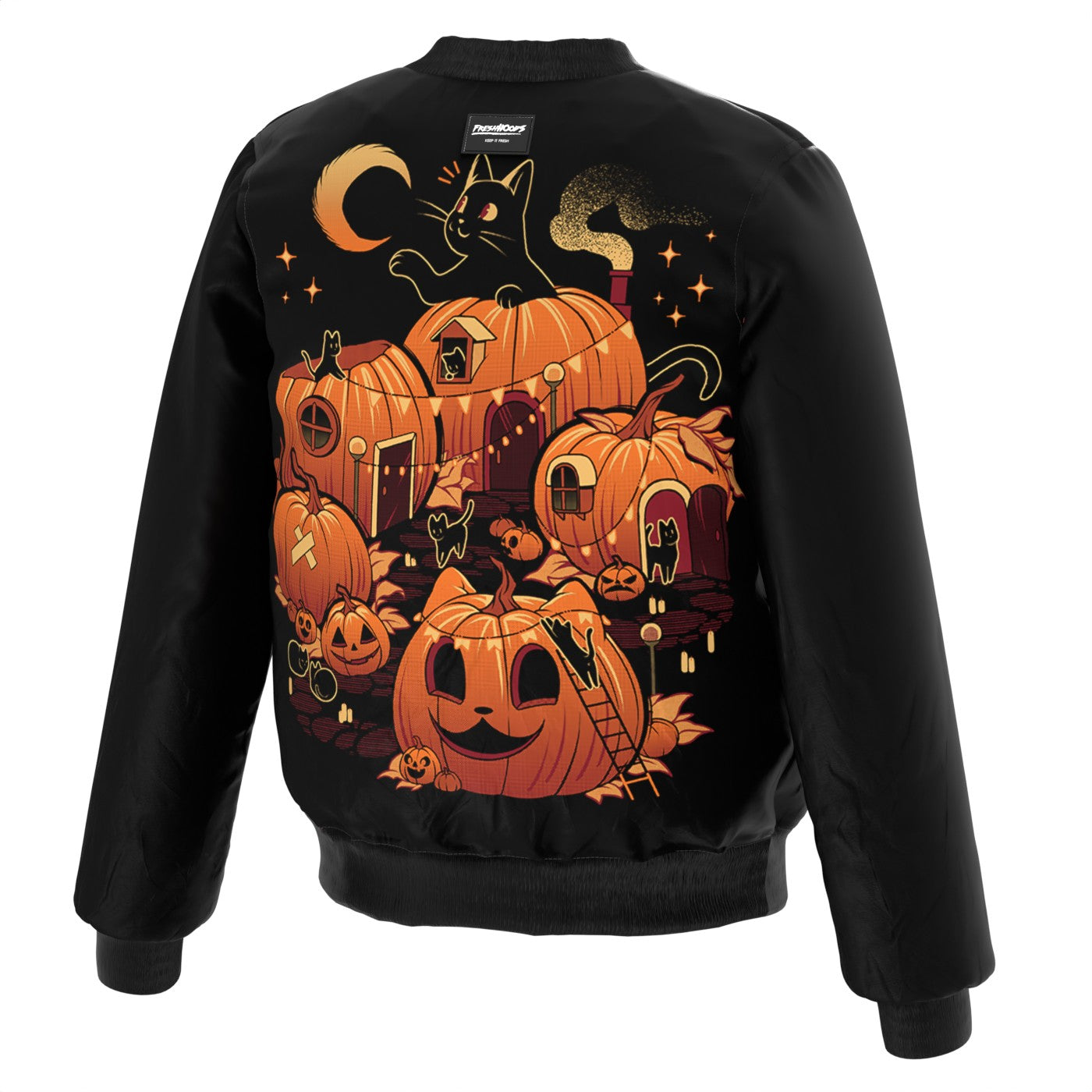 Pumpkin House Bomber Jacket