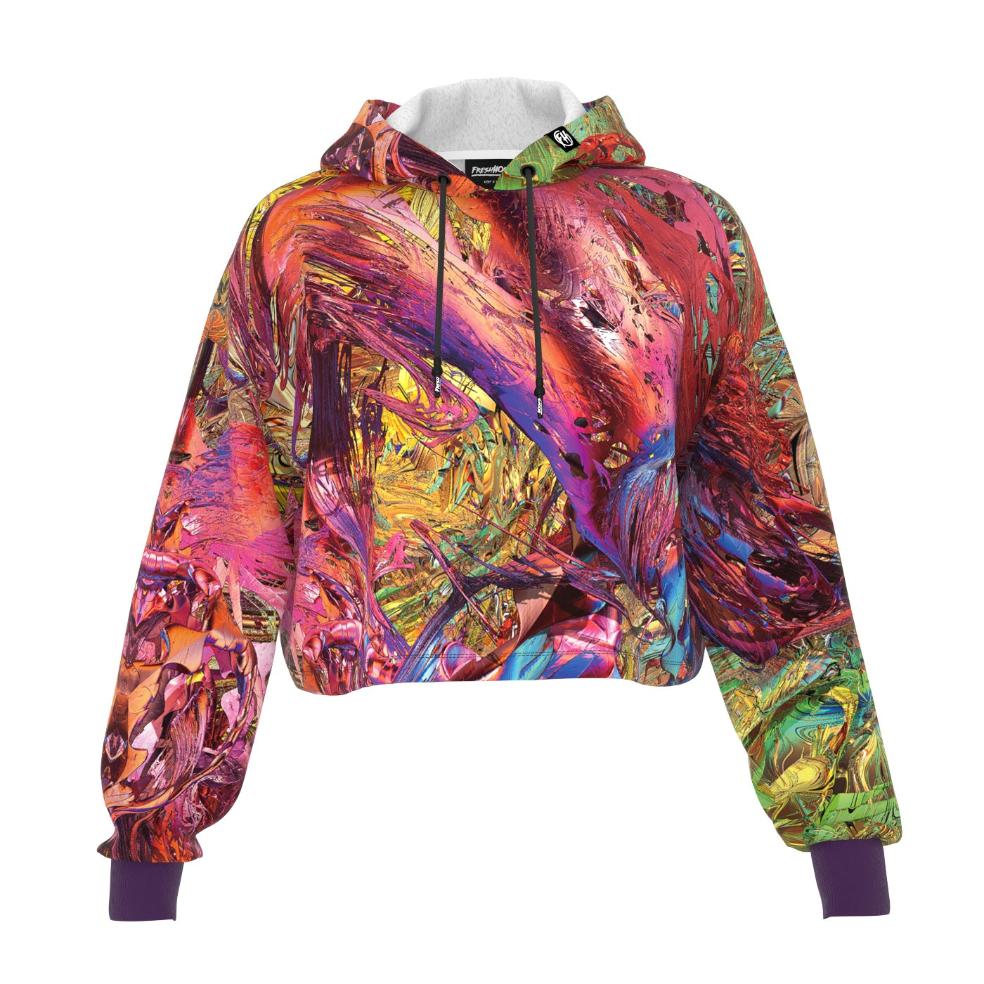 Alien Cropped Hoodie