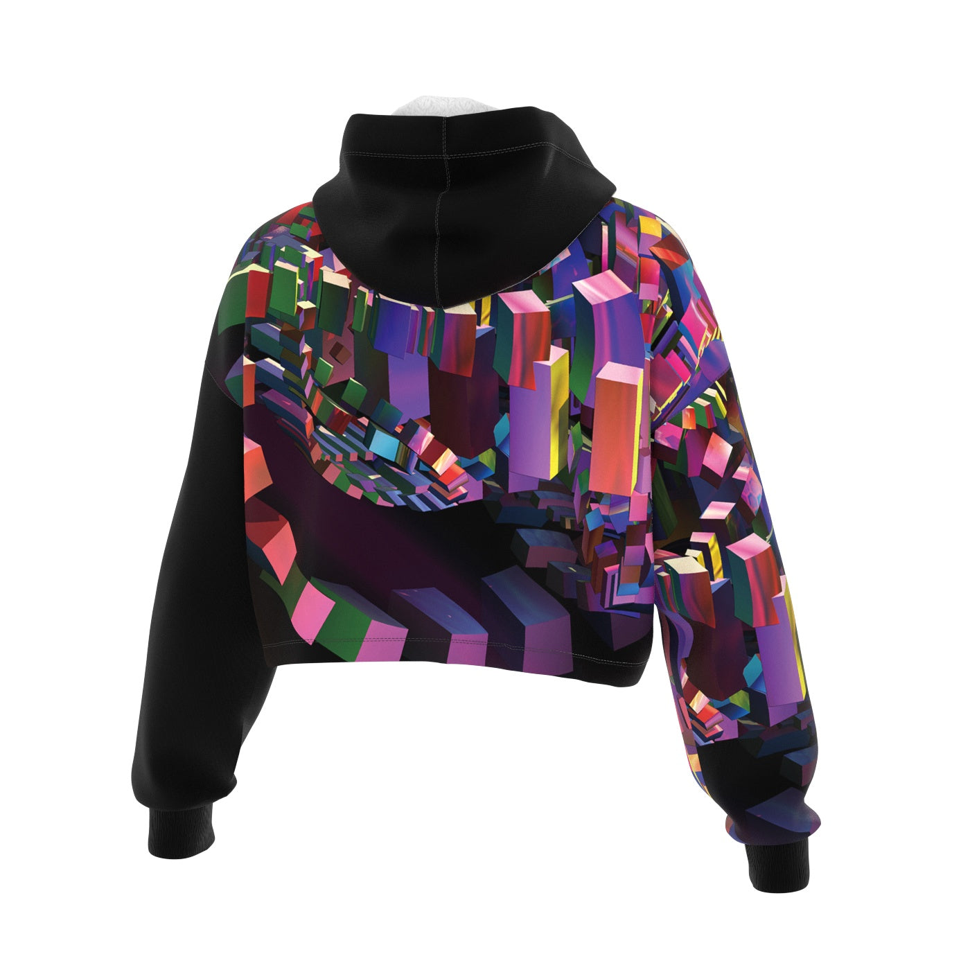 Kaotic Mind Cropped Hoodie