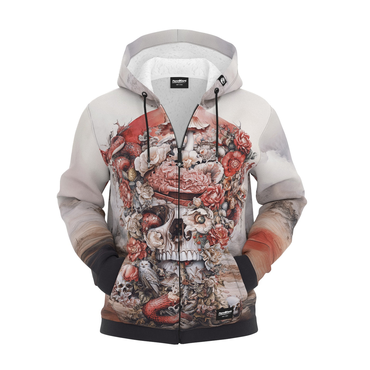 Bloom of Mortality Zip Up Hoodie